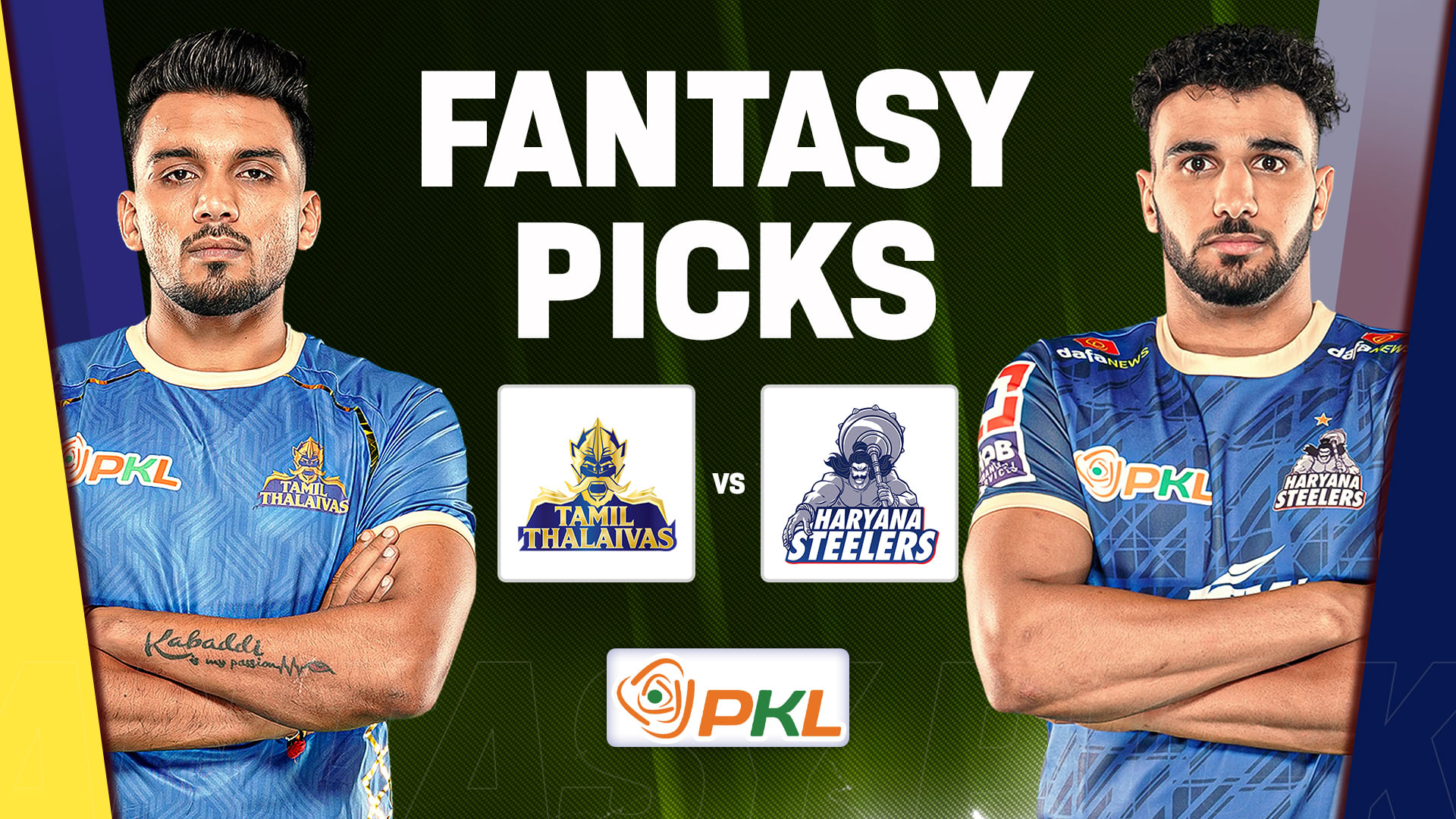 TAM vs HAR Dream11 Prediction, Dream11 Starting 7, Today Match 62, PKL 12