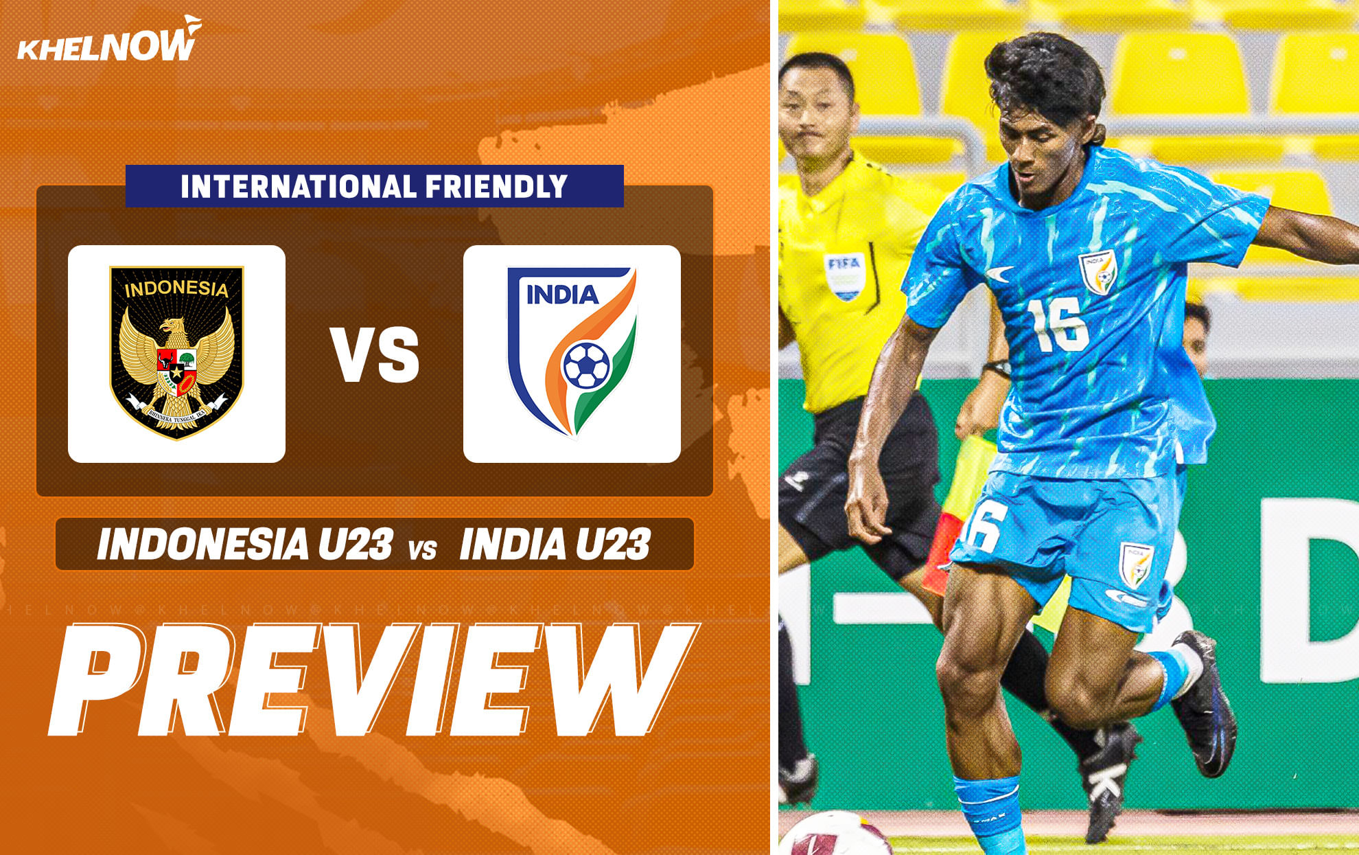 India U23 look to build on recent success as they face Indonesia in friendly encounter