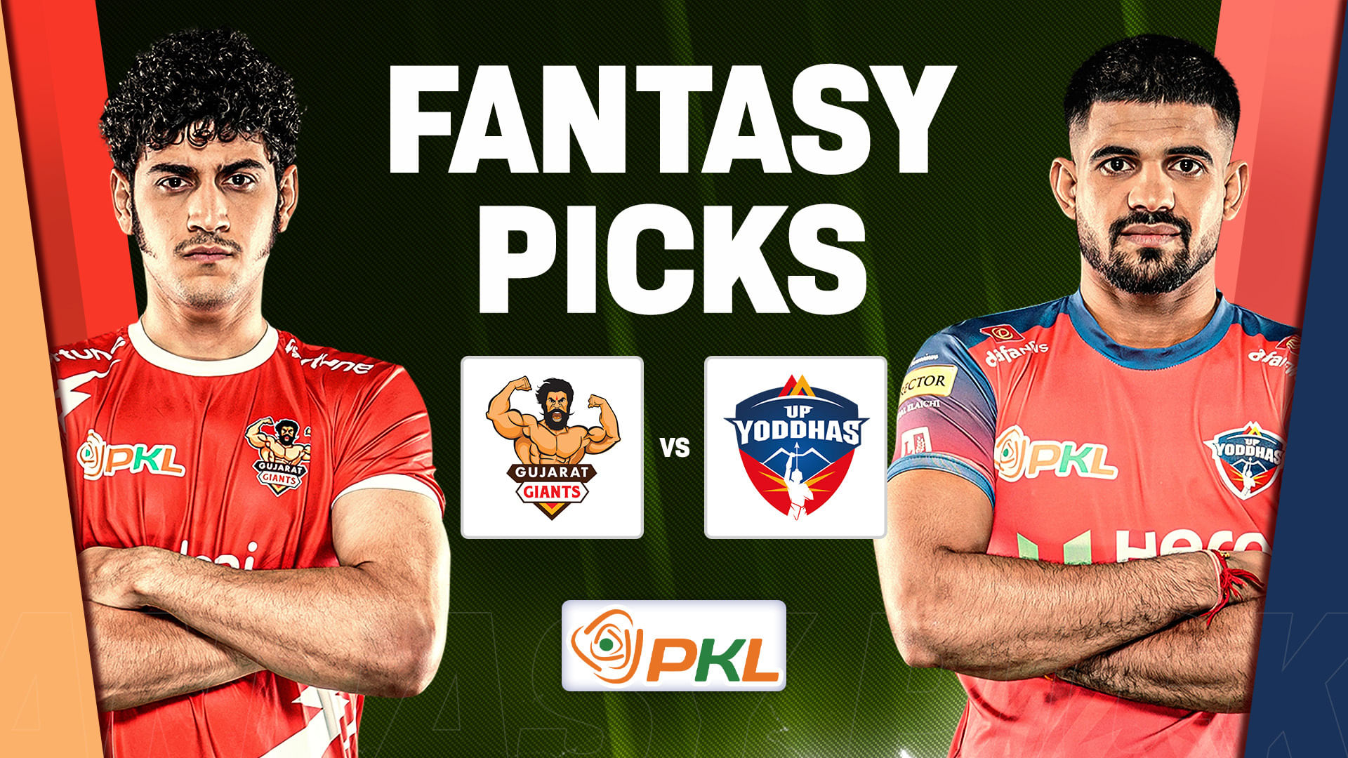 GUJ vs UP Dream11 Prediction, Dream11 Starting 7, Today Match 74, PKL 12