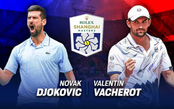 Novak Djokovic vs Valentin Vacherot Shanghai Masters 2025