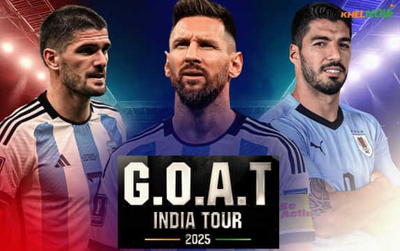 Rodrigo de Paul and Luis Suarez to join Lionel Messi for GOAT India Tour 2025