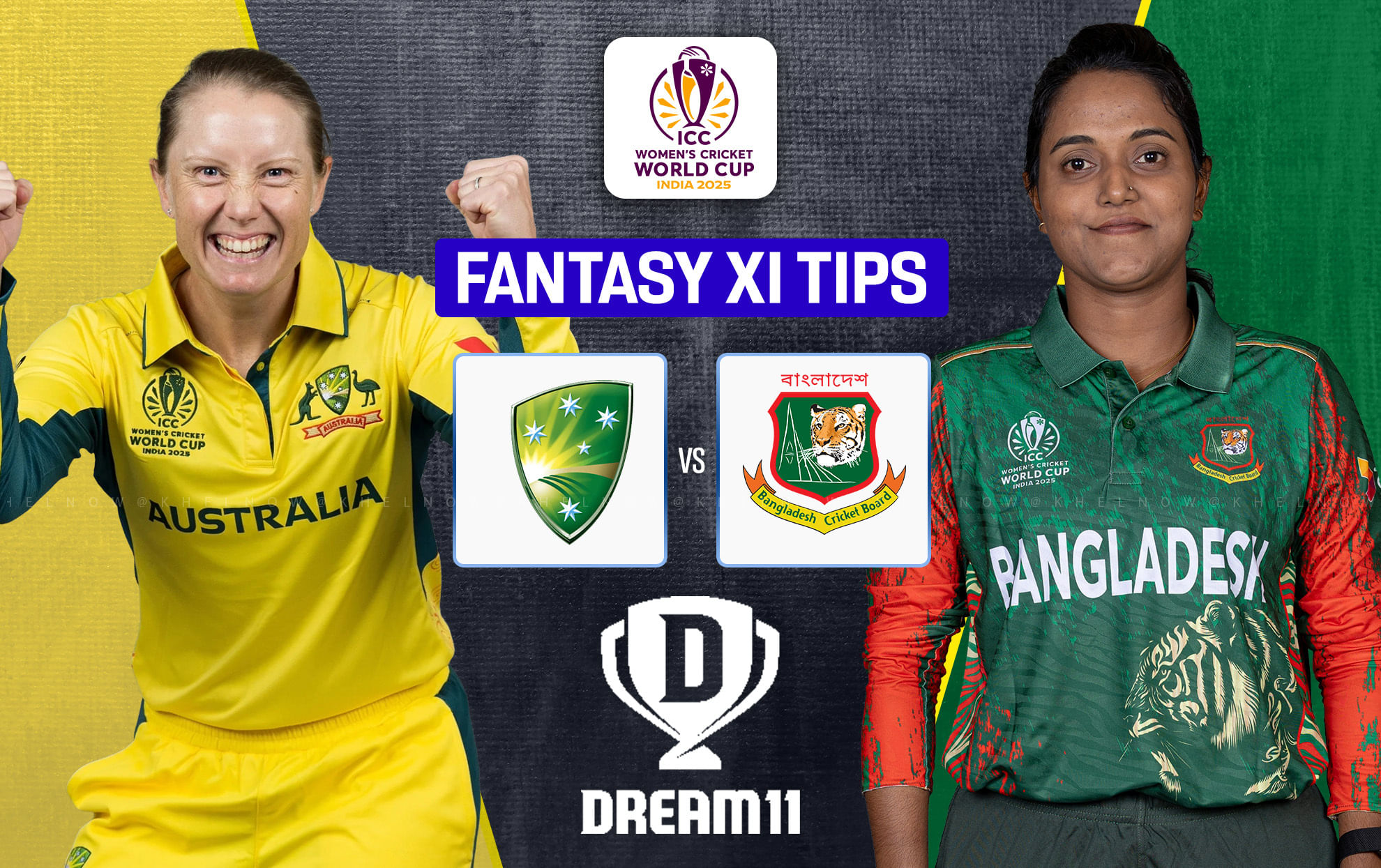 AUS vs BAN Dream11 Prediction, Dream11 Playing XI, Today Match 17, ICC Women’s Cricket World Cup 2025