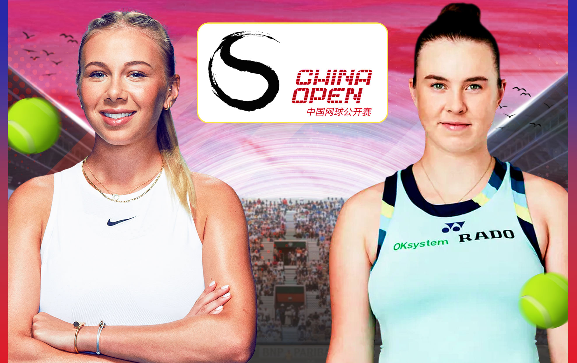 Amanda Anisimova vs Linda Noskova final prediction, betting tips & odds, head-to-head, preview: China Open 2025