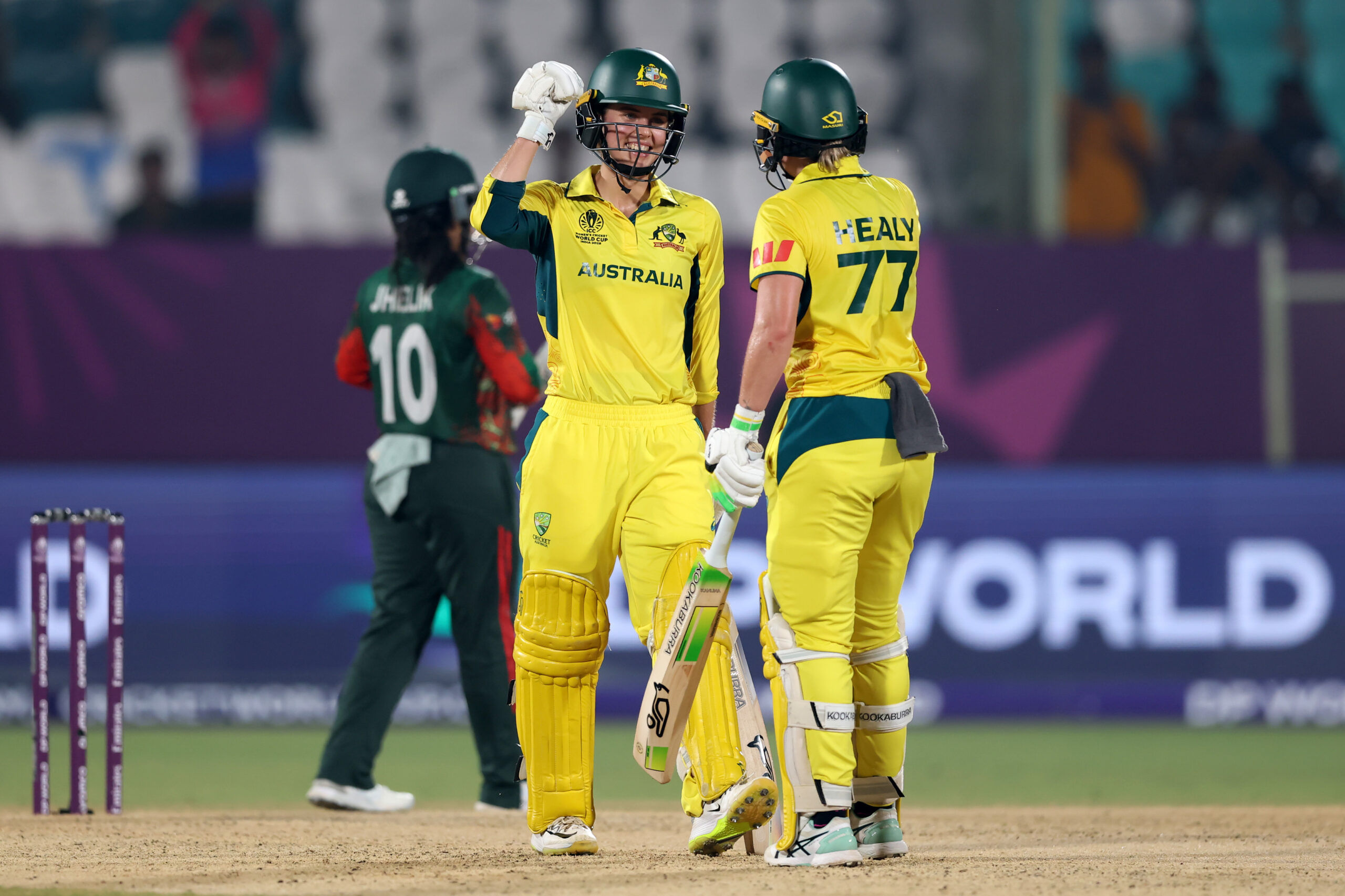 Australia Women thrash Bangladesh Women by 10 wickets, become first team to qualify for semi-finals of ICC Womens Cricket World Cup 2025