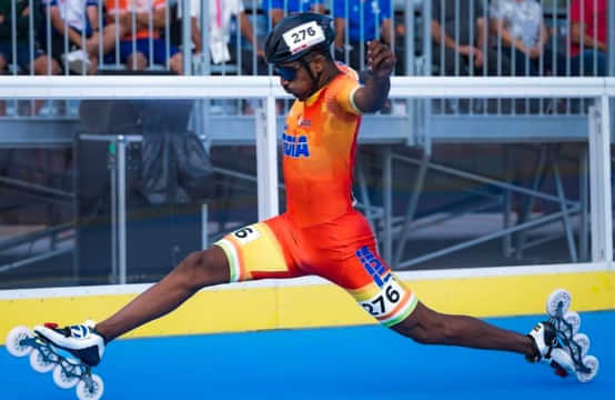 Avikshit Ice skating world cup