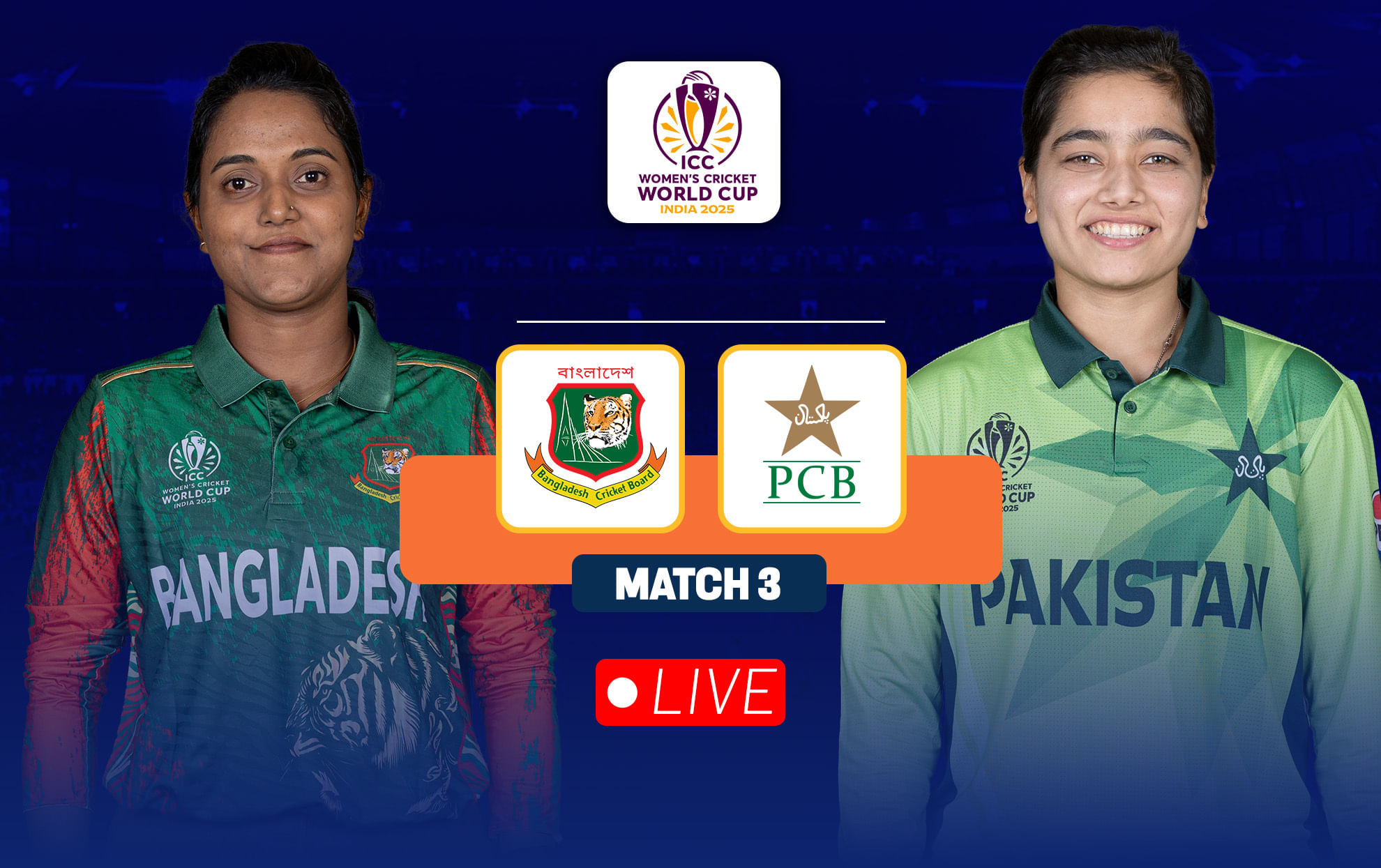 BAN vs PAK: Live streaming details, when and where to watch match 3 of ICC Women’s Cricket World Cup 2025