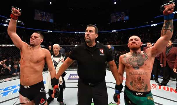 Conor McGregor vs Nate Diaz UFC