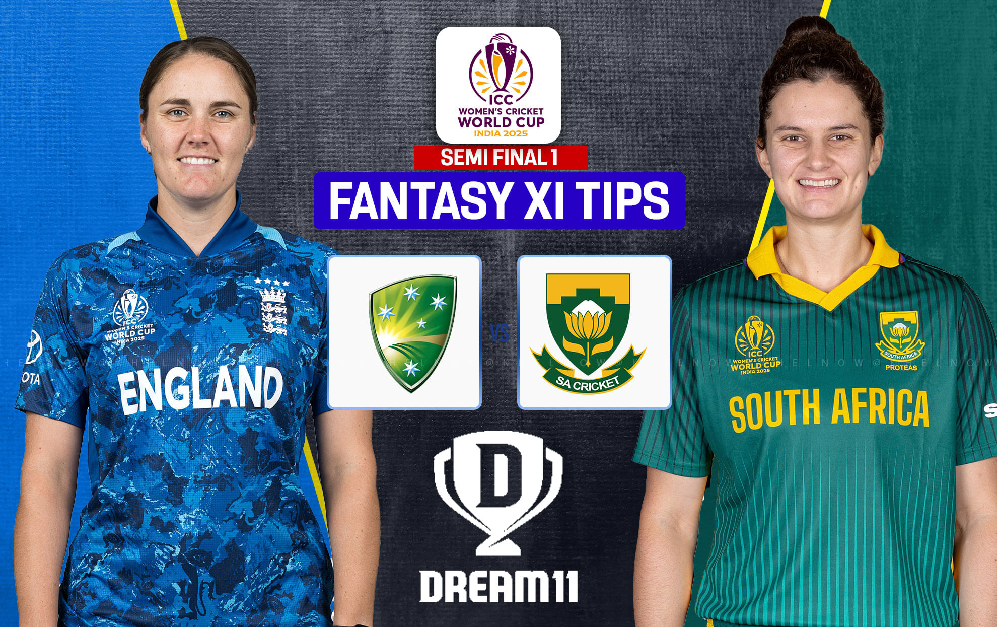 ENG vs SA Dream11 Prediction, Dream11 Playing XI, Today 1st Semi-final, ICC Women’s Cricket World Cup 2025