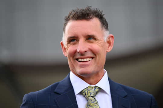 Former Australian cricketer Michael Hussey