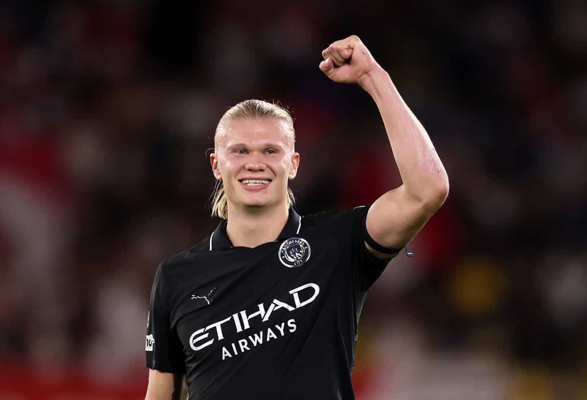 Erling Haaland of Manchester City Premier League