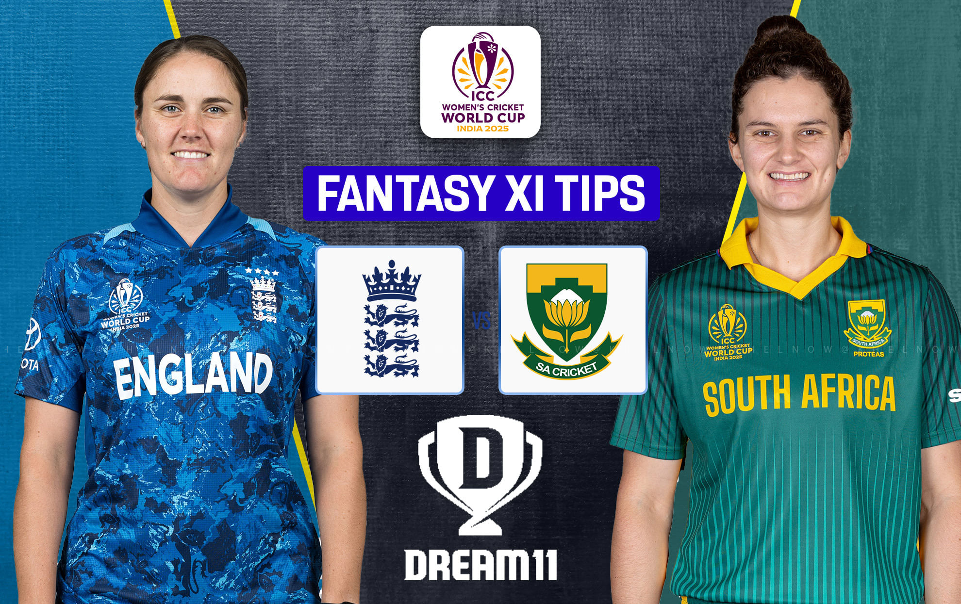 ENG vs SA Dream11 Prediction, Best Dream11 Playing XI, Today Match 4, ICC Women's Cricket World Cup 2025