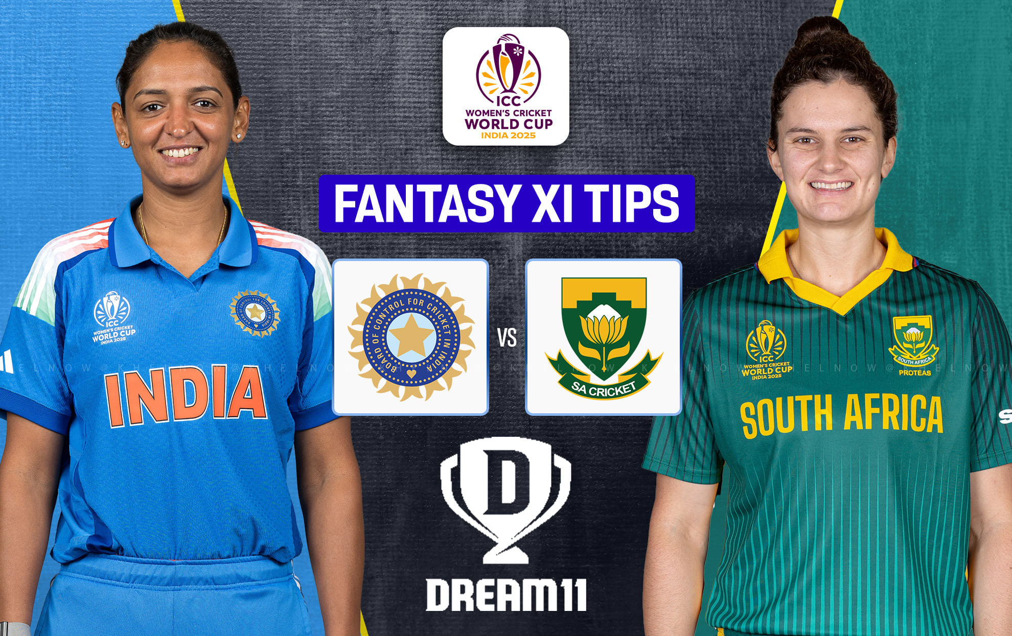 IND vs SA Dream11 Prediction, Best Dream11 Playing XI, Today Match 10, ICC Women's Cricket World Cup 2025