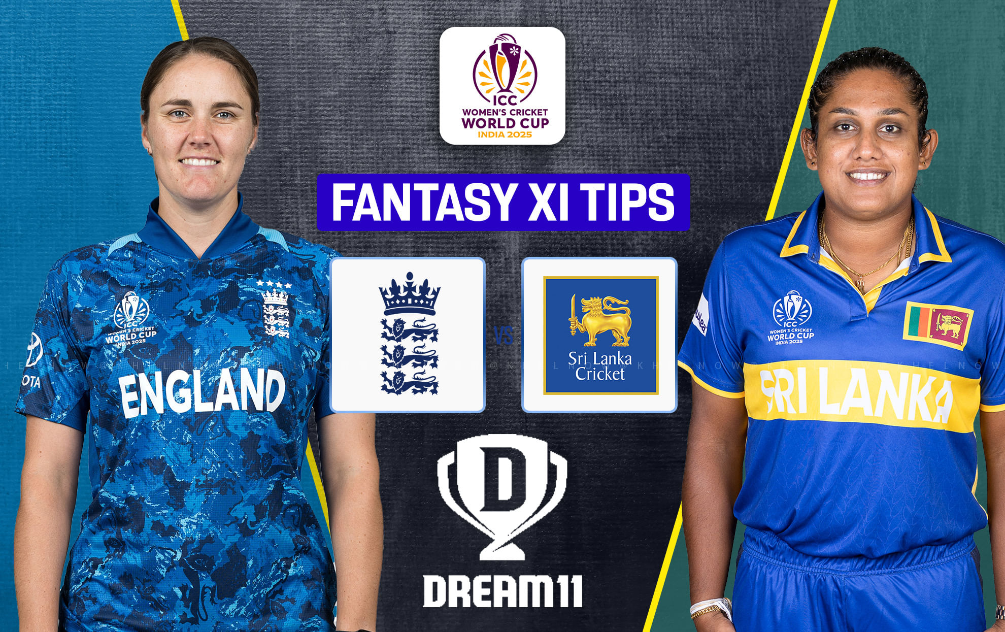 ENG vs SL Dream11 Prediction, Best Dream11 Playing XI, Today Match 12, ICC Womens Cricket World Cup 2025