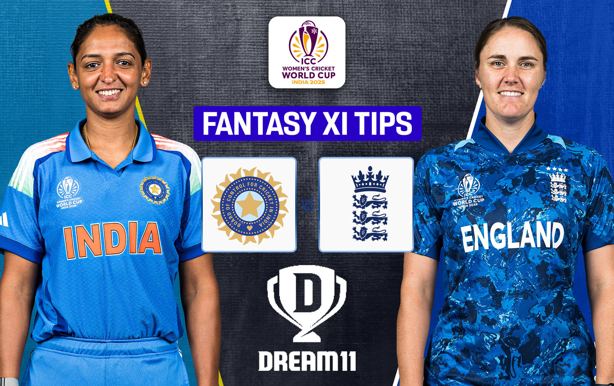 IND vs ENG Dream11 Prediction Today Match 20 ICC Women’s Cricket World Cup 2025