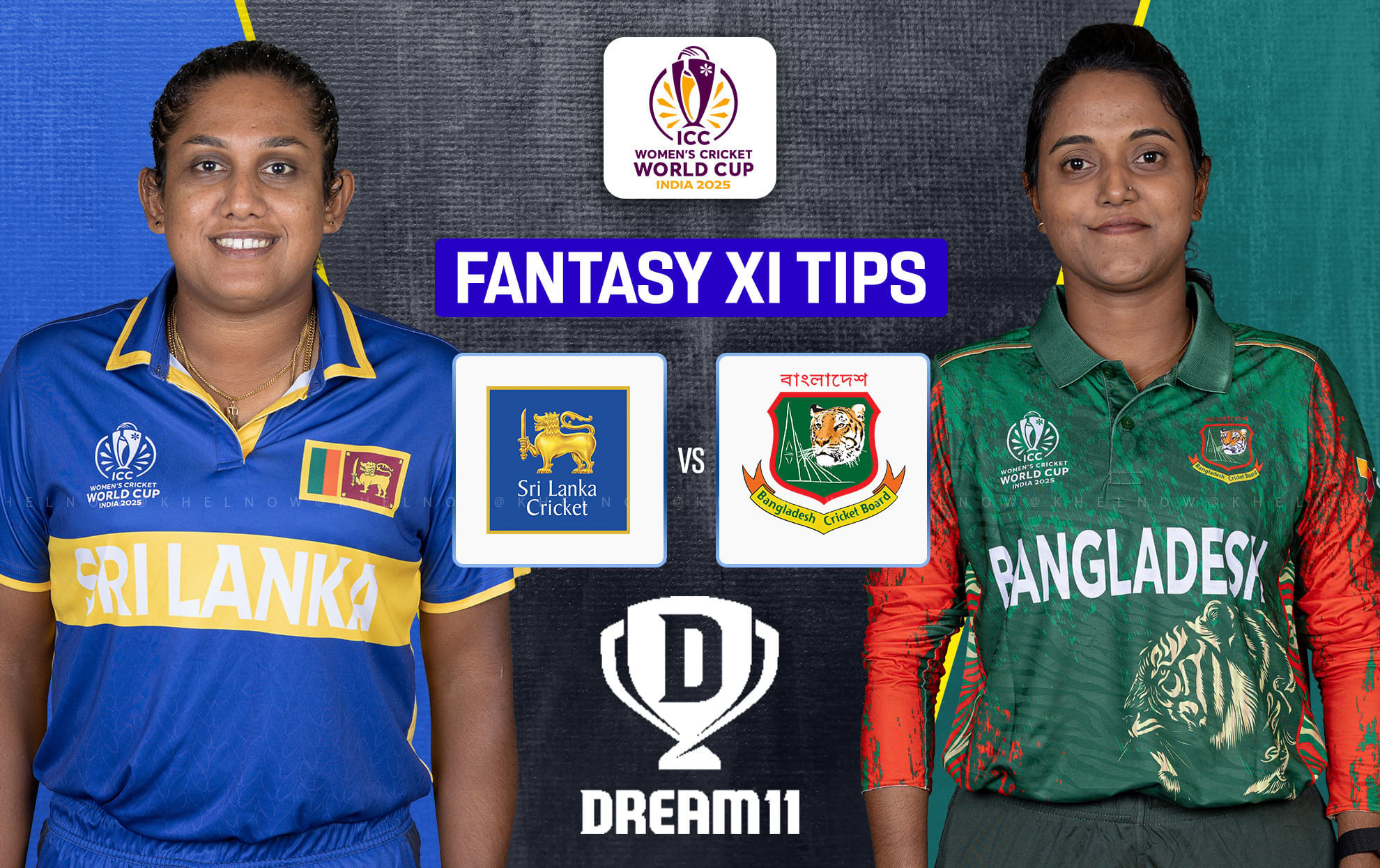 SL vs BAN Dream11 Prediction, Dream11 Playing XI, Today Match 21, ICC Women’s Cricket World Cup 2025