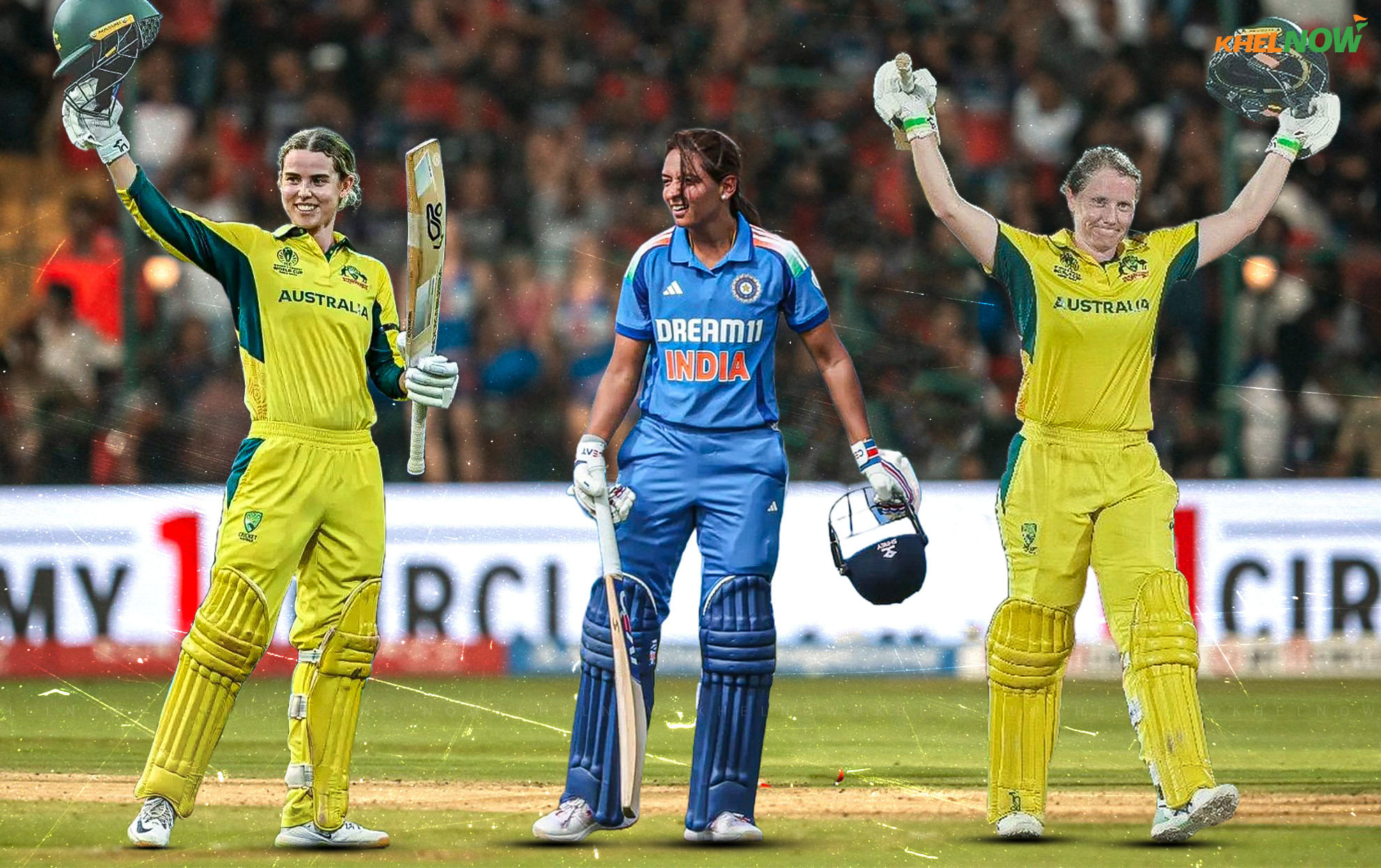 Top 4 batters with fastest centuries in ICC Women's Cricket World Cup knockouts