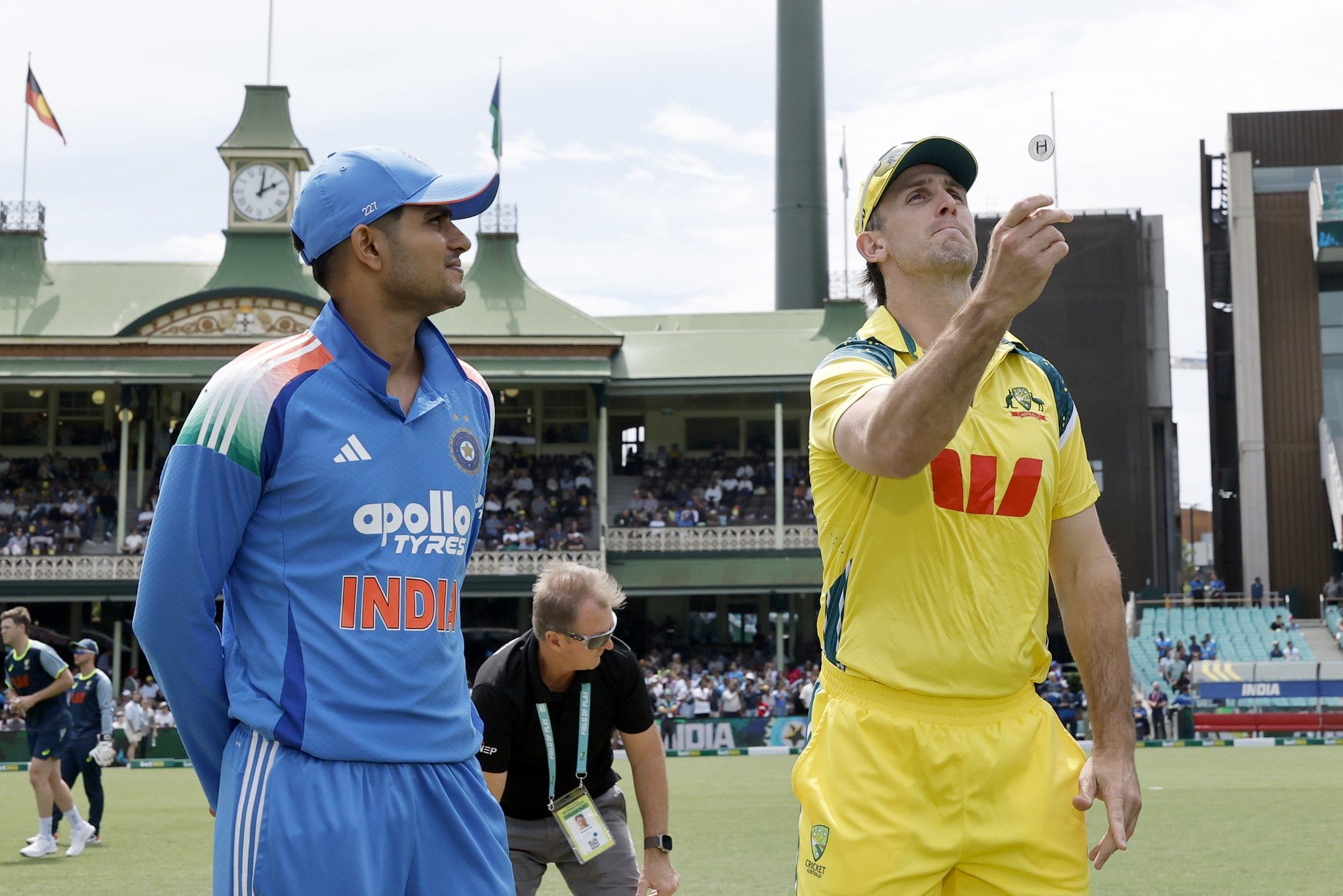 IND vs AUS, AUS vs IND, India vs Australia, Mitchell Marsh, Shubman Gill