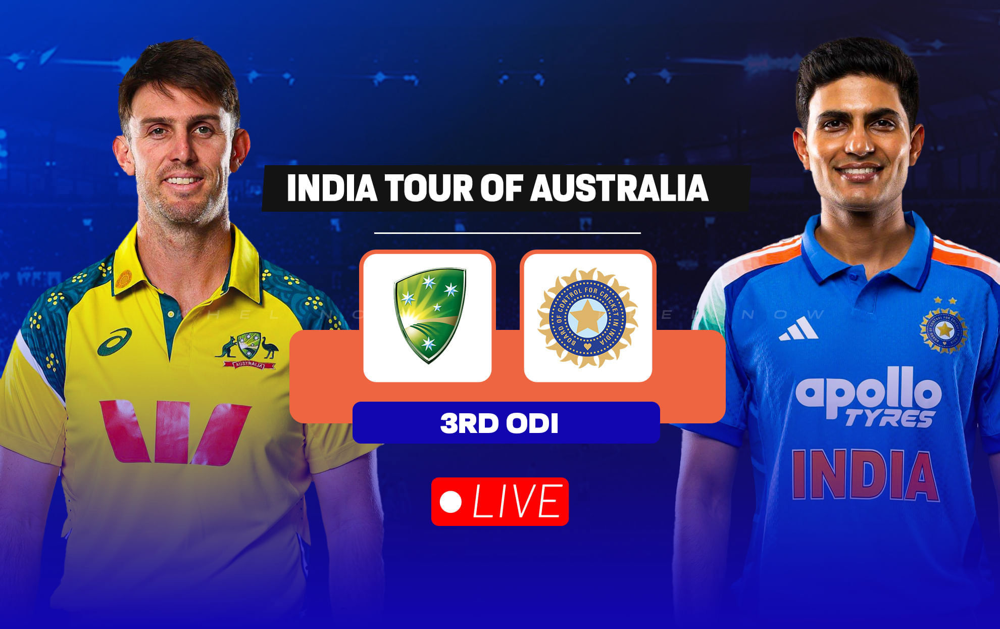 The third IND vs AUS ODI will be played on October 26 at the Sydney Cricket Ground, Sydney.
