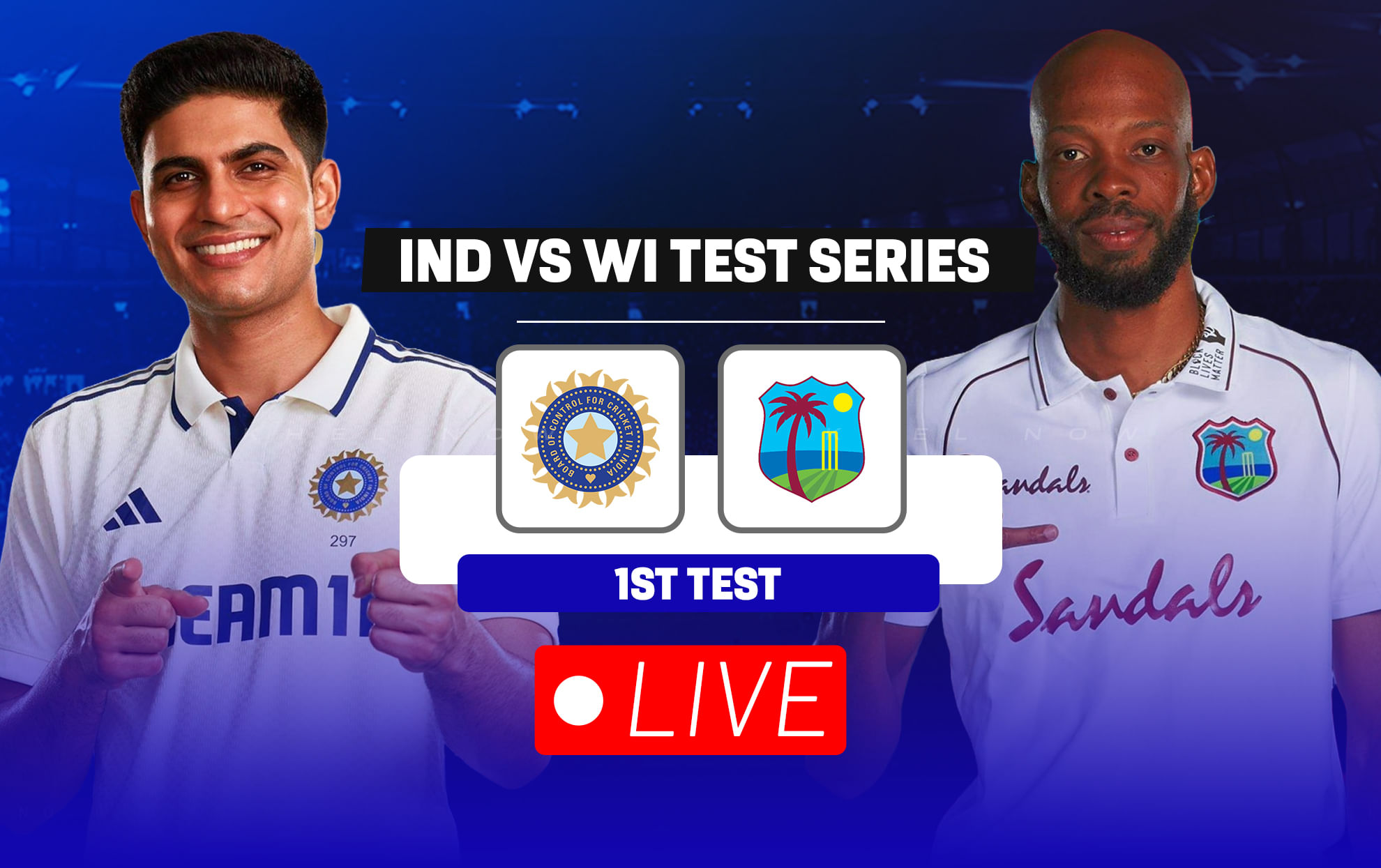 IND vs WI: Live streaming details, when and where to watch 1st test of India vs West Indies test series 2025