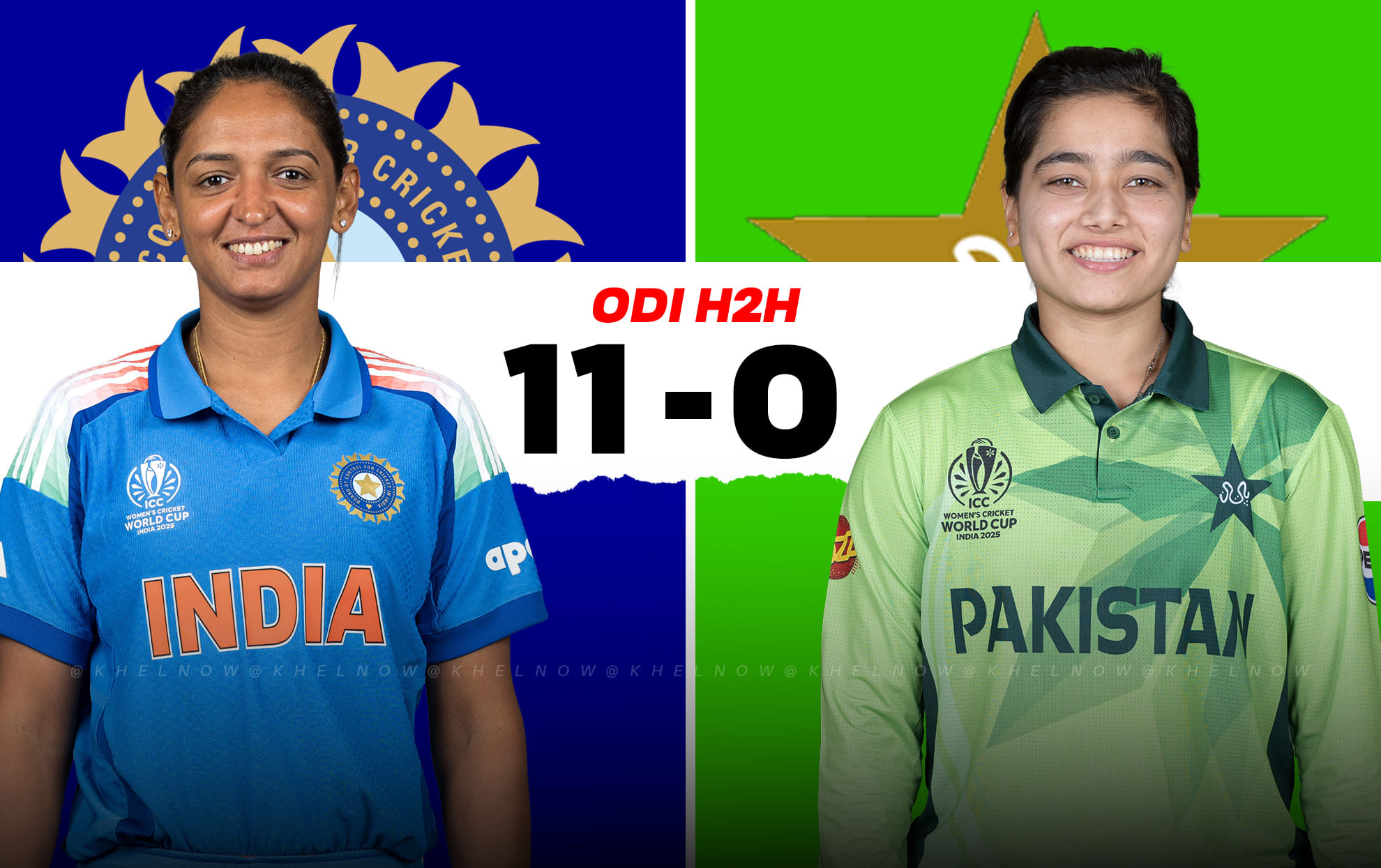 IND vs PAK: Head to head records in Women's ODI cricket