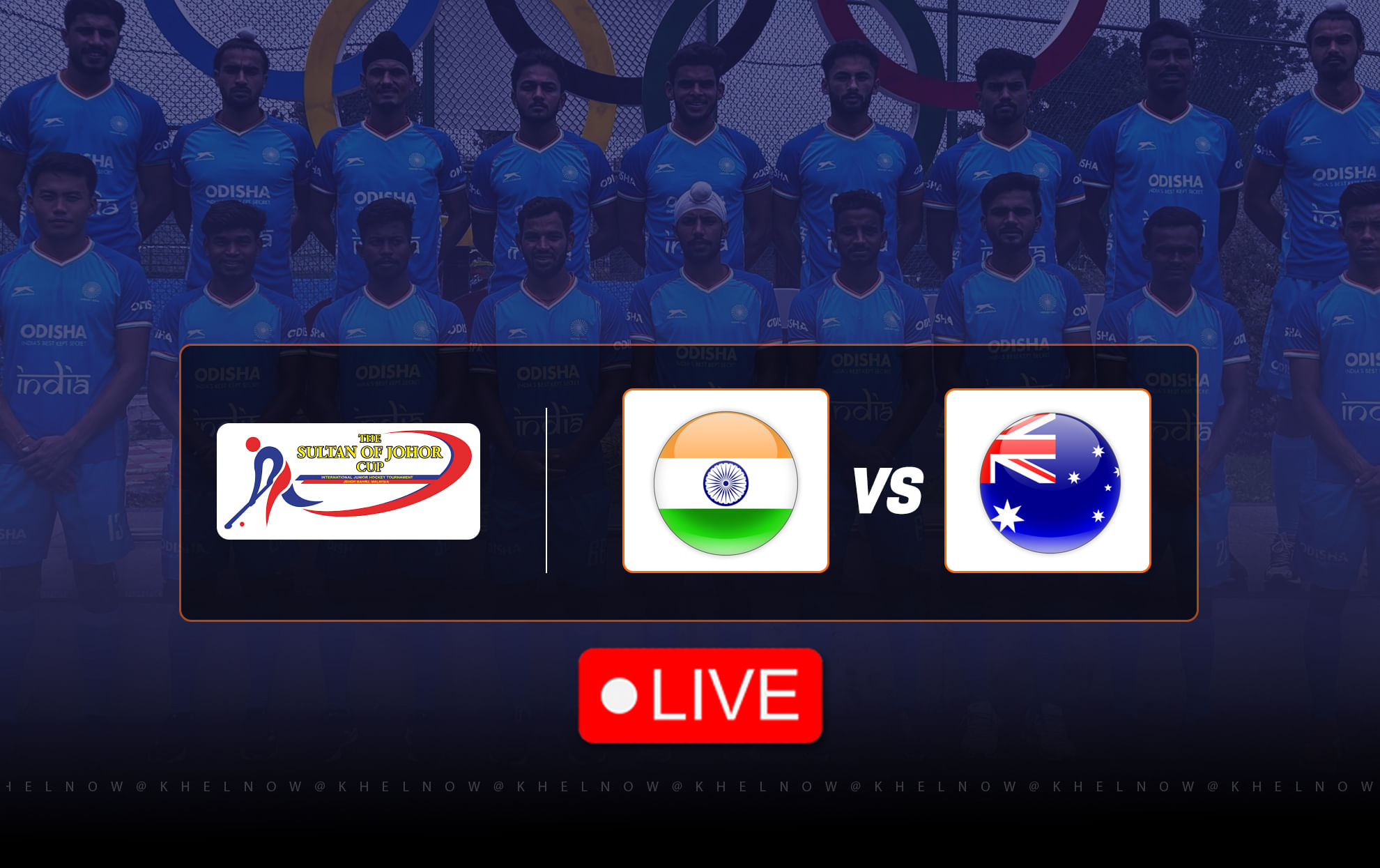 India vs Australia live streaming & updates, Sultan of Johor Cup 2025 final