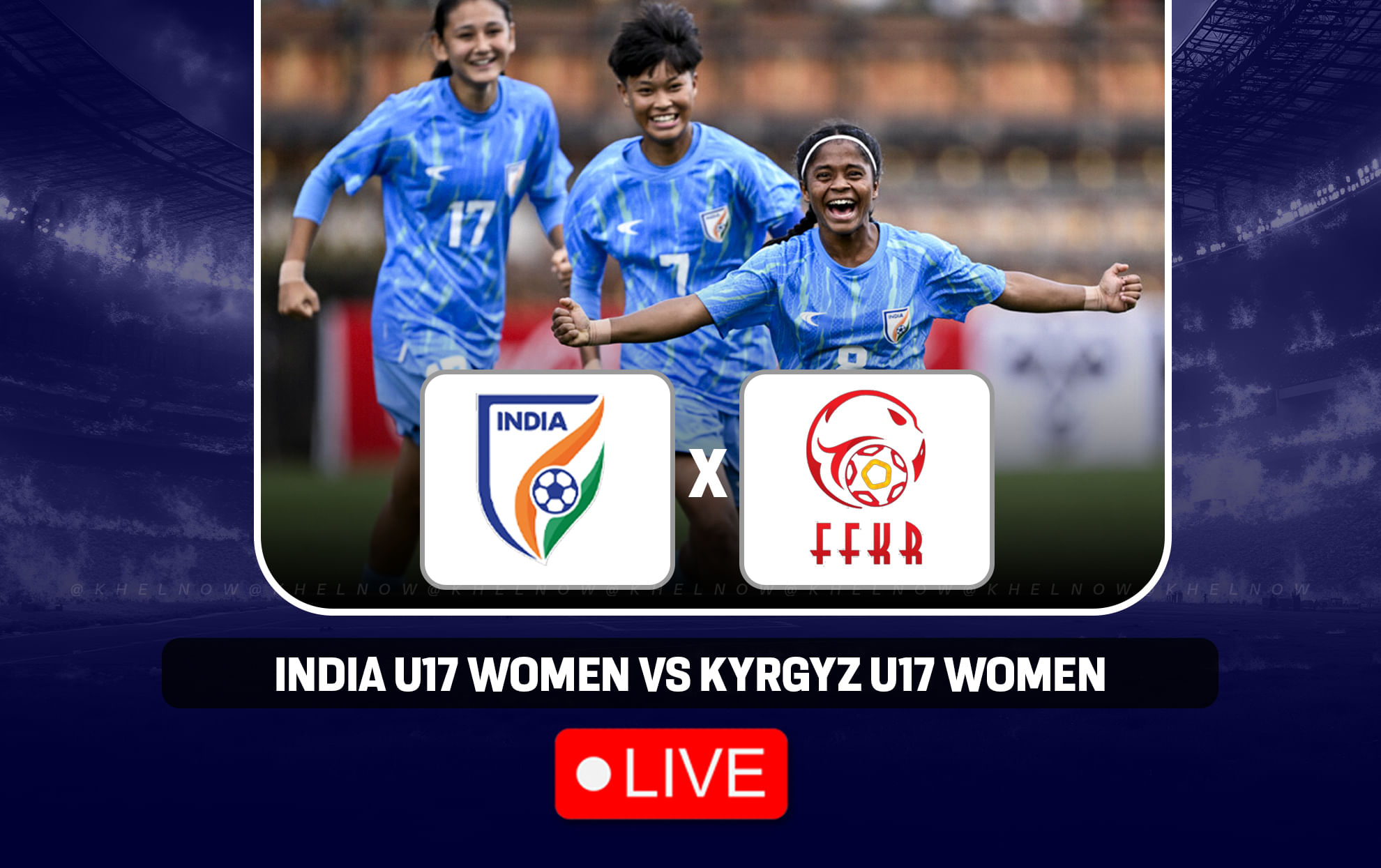 India U17 vs Kyrgyzstan U17 Live: Follow AFC U17 Women's Asian Cup Qualifiers Live