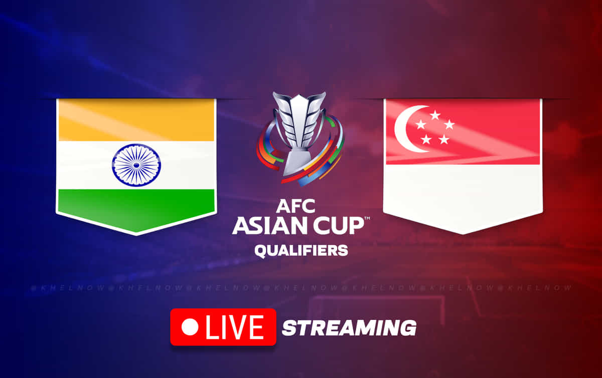 When and where to watch India's AFC Asian Cup Qualifiers against Singapore?