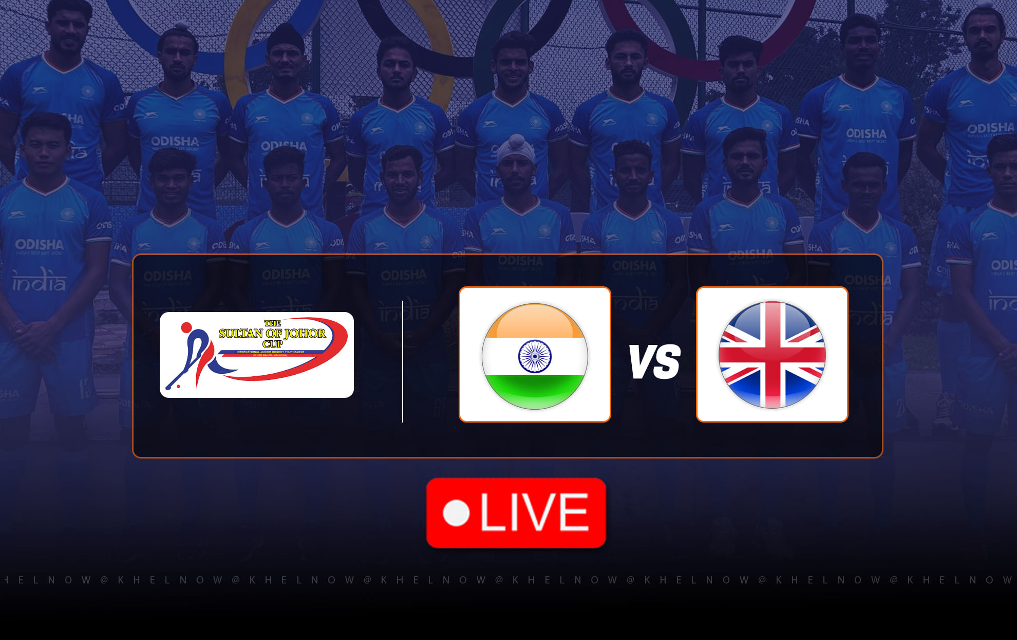 India vs Great Britain Live Updates, Sultan of Johor Cup 2025