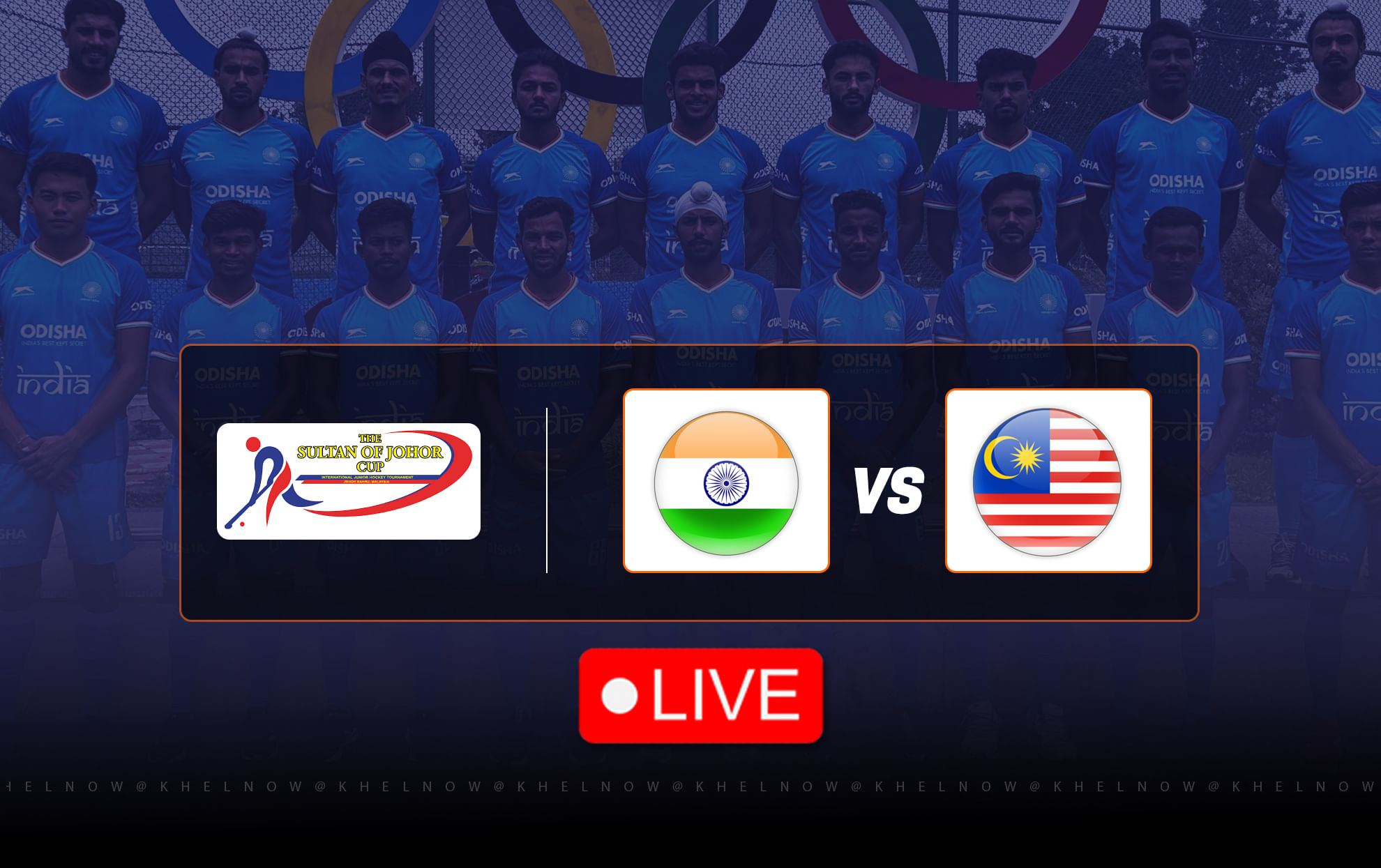 India vs Malaysia live streaming & updates, Sultan of Johor Cup 2025
