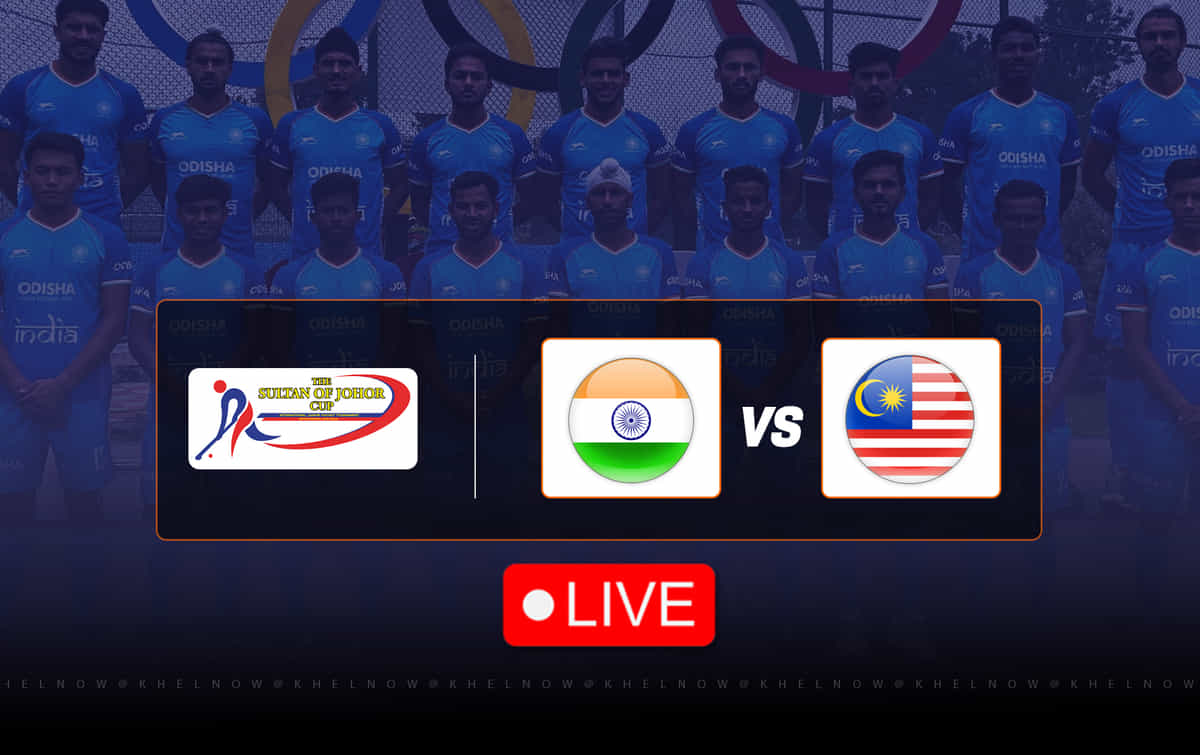 India vs Malaysia live Sultan of johor cup 2025