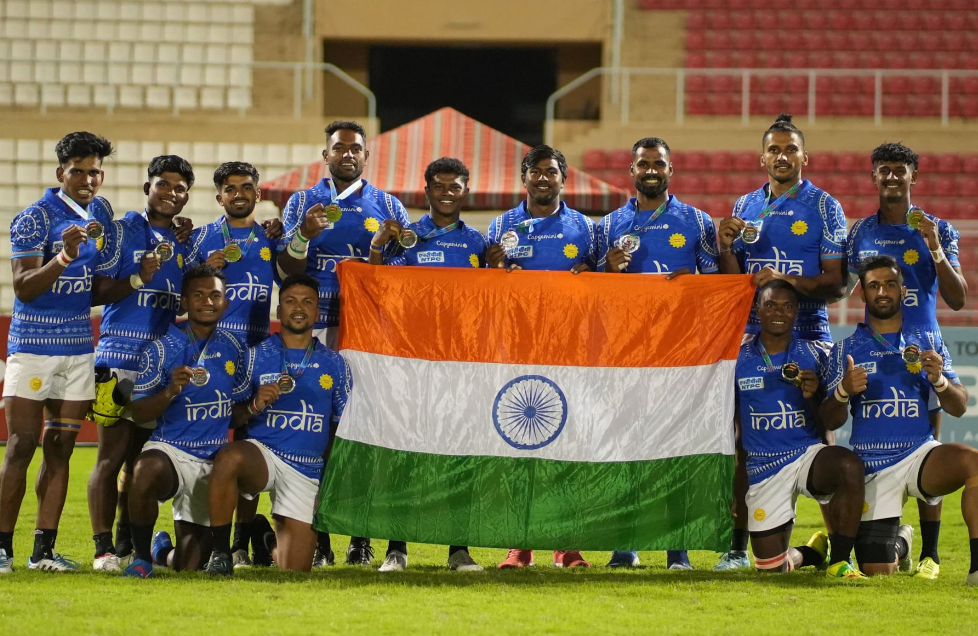 India finish runners-up at Asia Rugby Sevens Trophy 2025, earn promotion to top tier