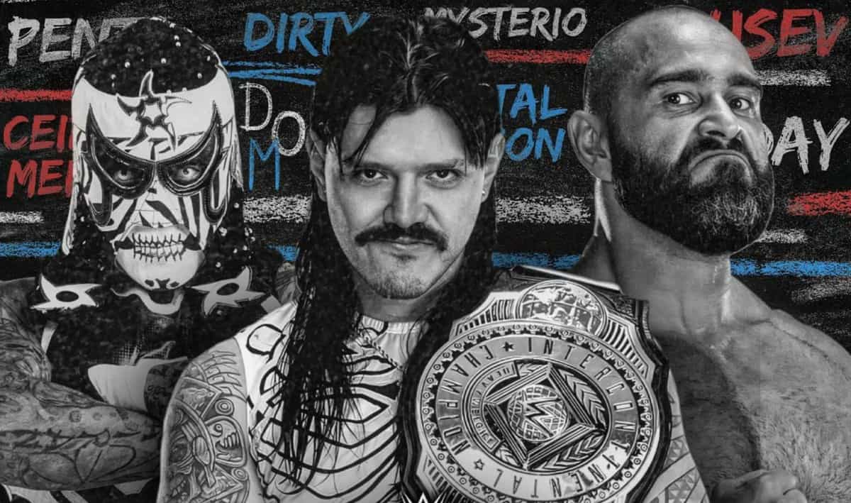 Intercontinental Champion Dominik Mysterio vs. Penta vs. Rusev WWE Saturday Night's Main Event November 2025