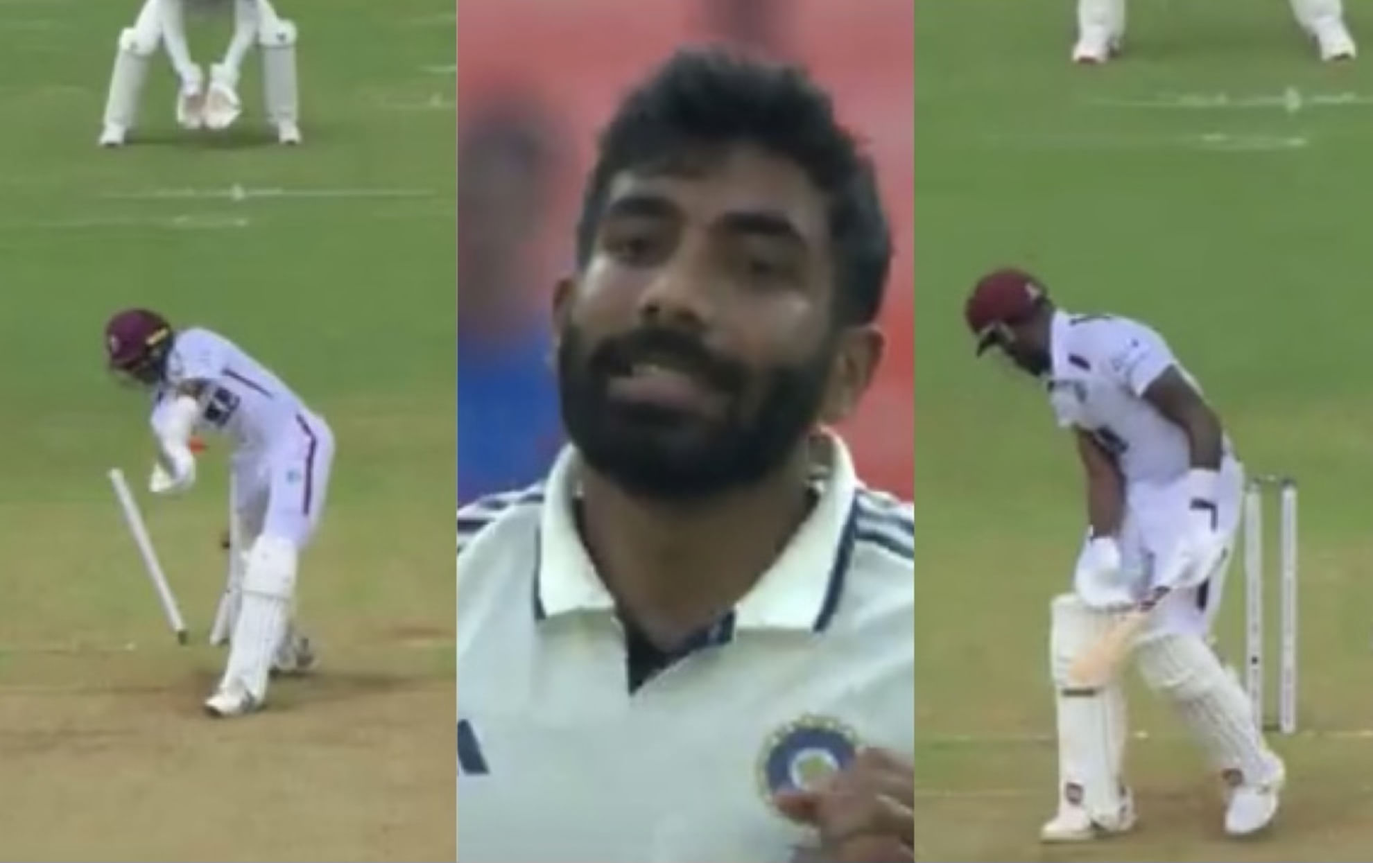 Jasprit Bumrah's yorkers vs WI
