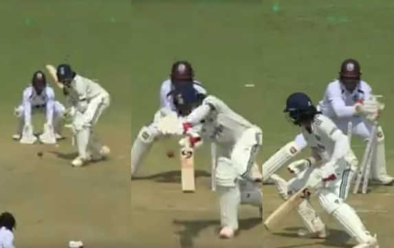 KL Rahul wicket IND vs WI 2nd test