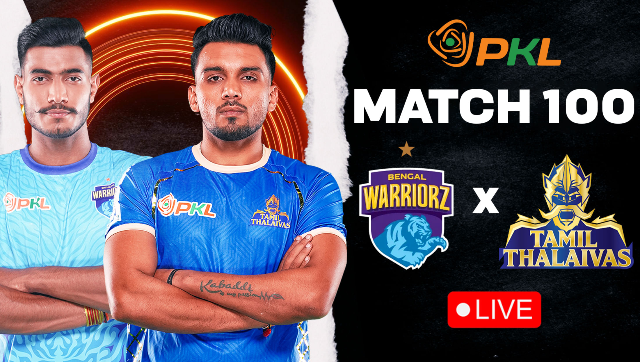 PKL 12: Where & how to watch Bengal Warriorz vs Tamil Thalaivas, Match 100 of Pro Kabaddi 2025