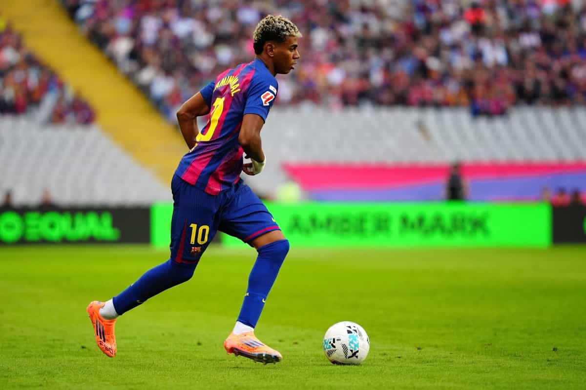 LaLiga FC Barcelona's Lamine Yamal