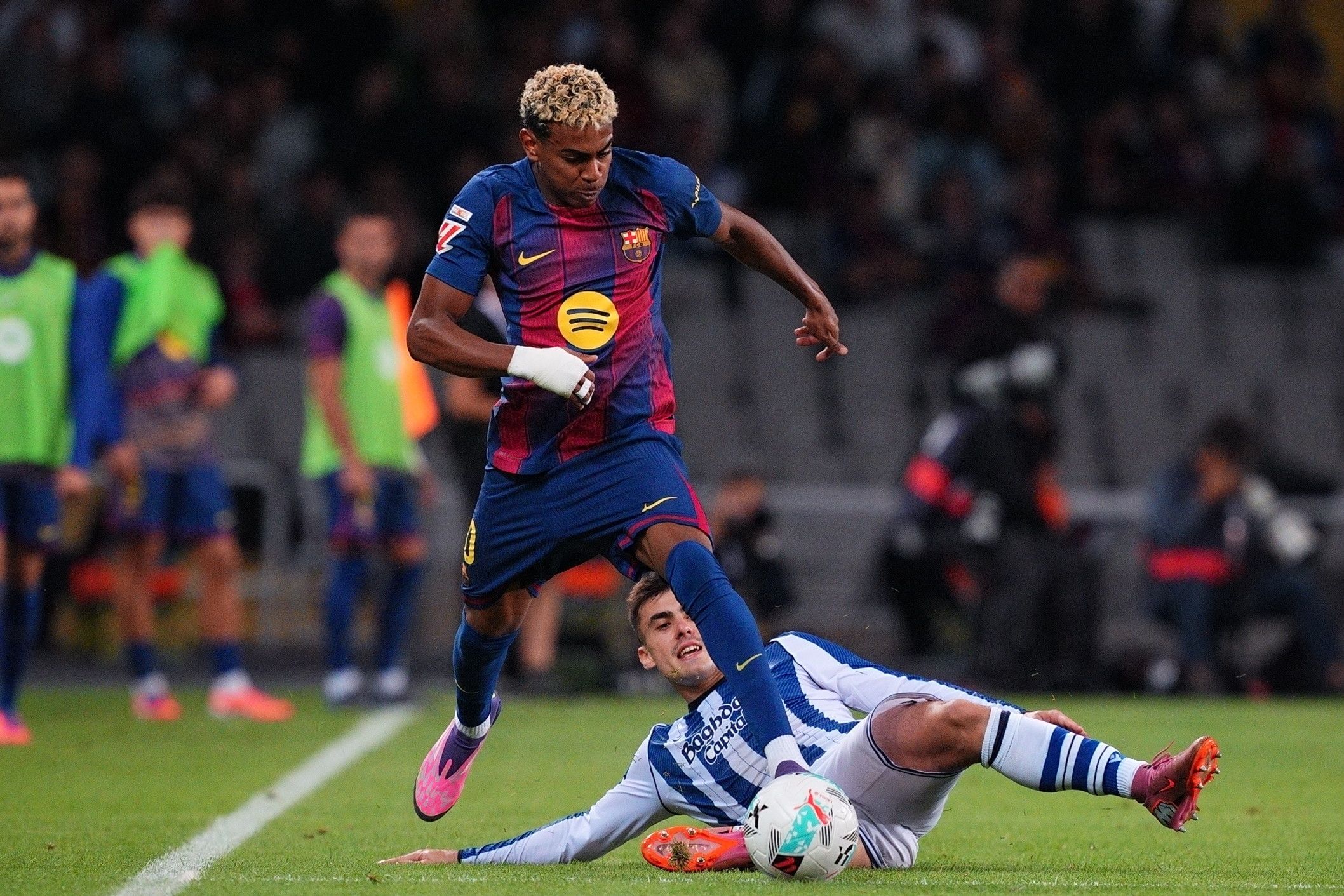 LaLiga FC Barcelona's Lamine Yamal