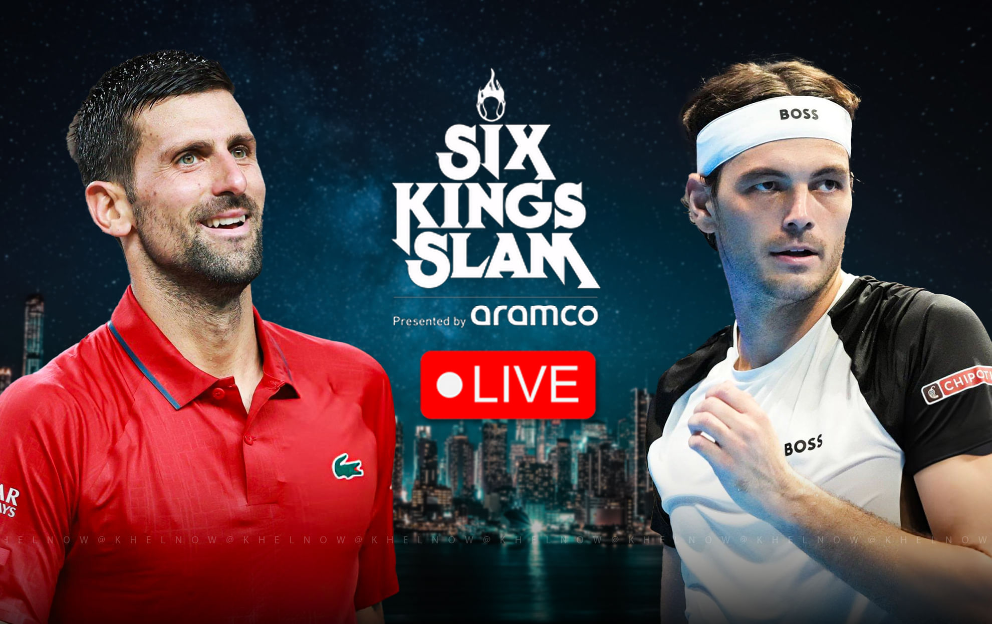 Novak Djokovic vs Taylor Fritz third-place live streaming, TV channel, where & how to watch Six Kings Slam 2025?