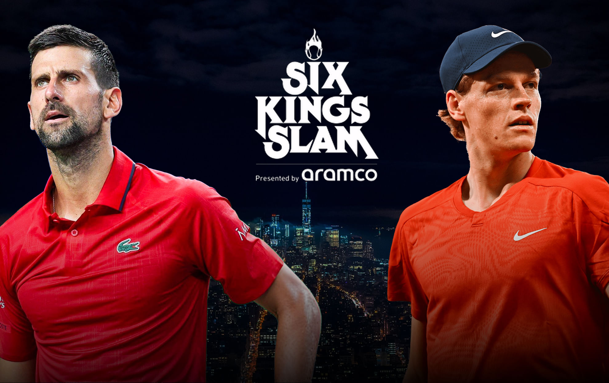 Jannik Sinner vs Novak Djokovic Six Kings Slam 2025