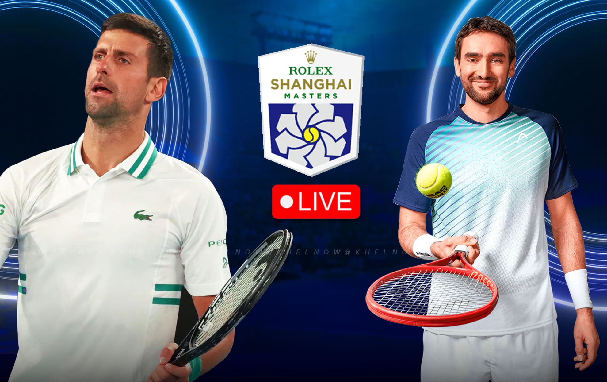 Novak Djokovic vs Marin Cilic