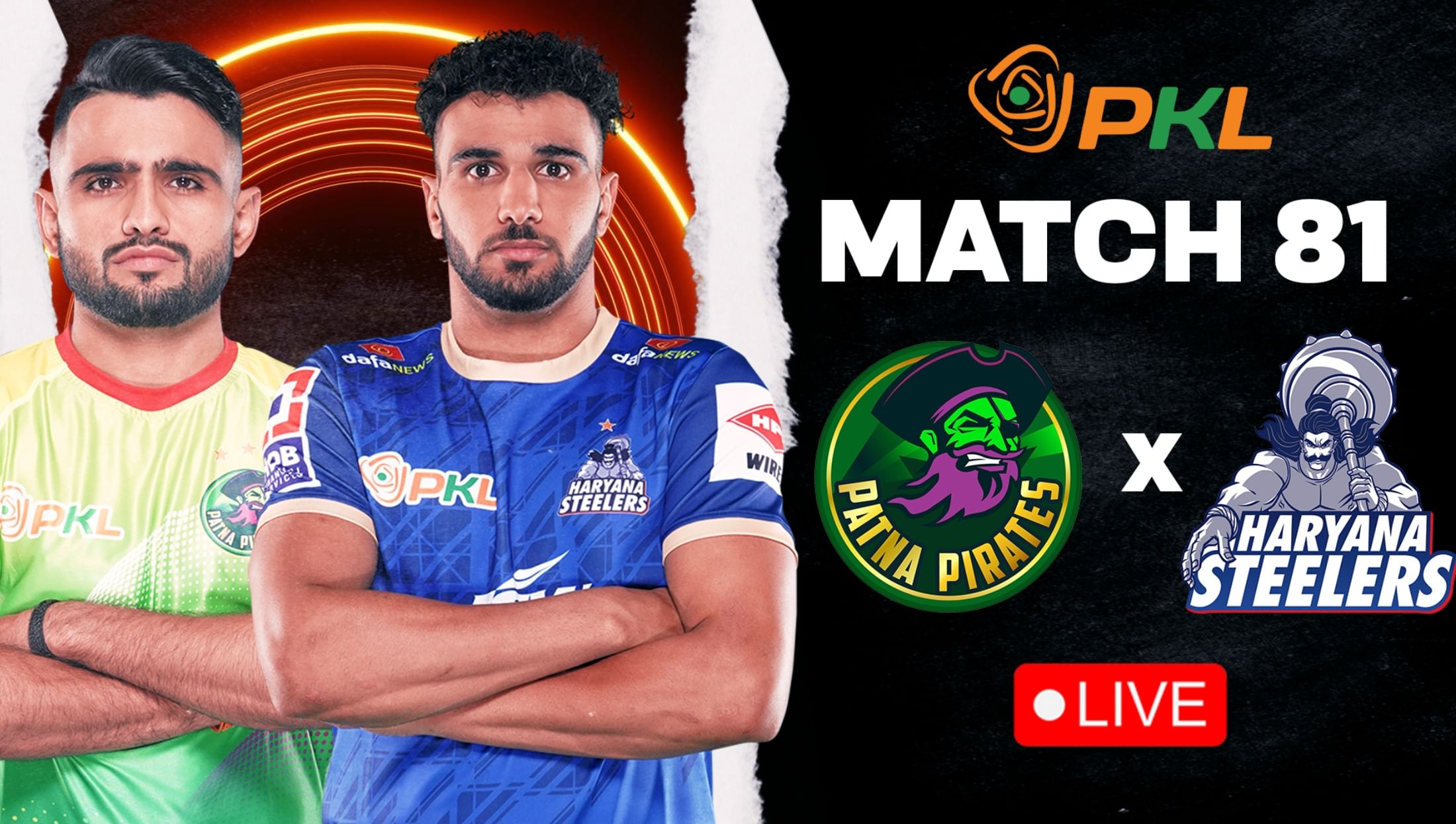 PKL 12 LIVE: Patna Pirates vs Haryana Steelers .. U Mumba vs UP Yoddhas