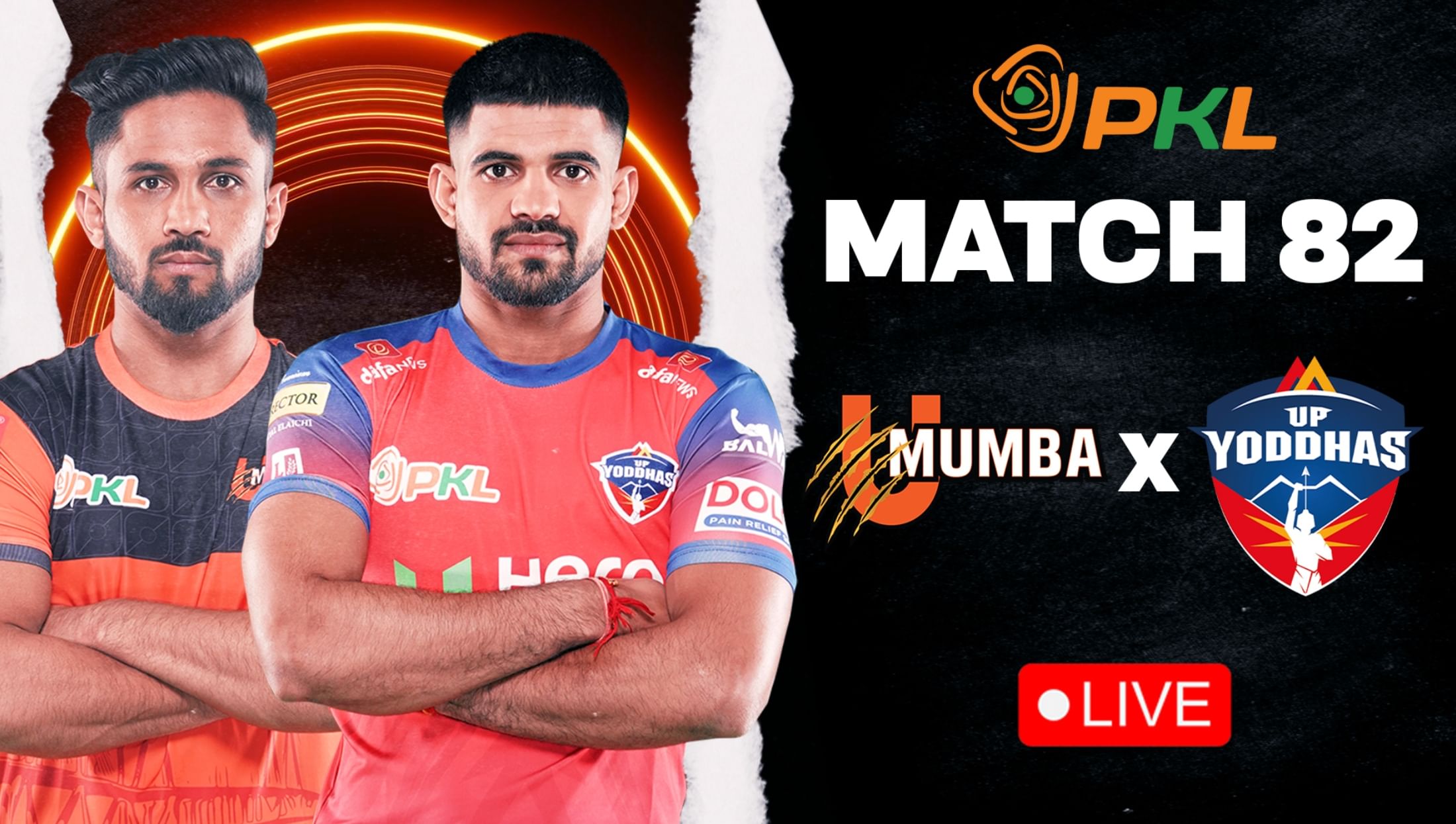 PKL 12: Where & how to watch U Mumba vs UP Yoddhas, Match 82 of Pro Kabaddi 2025