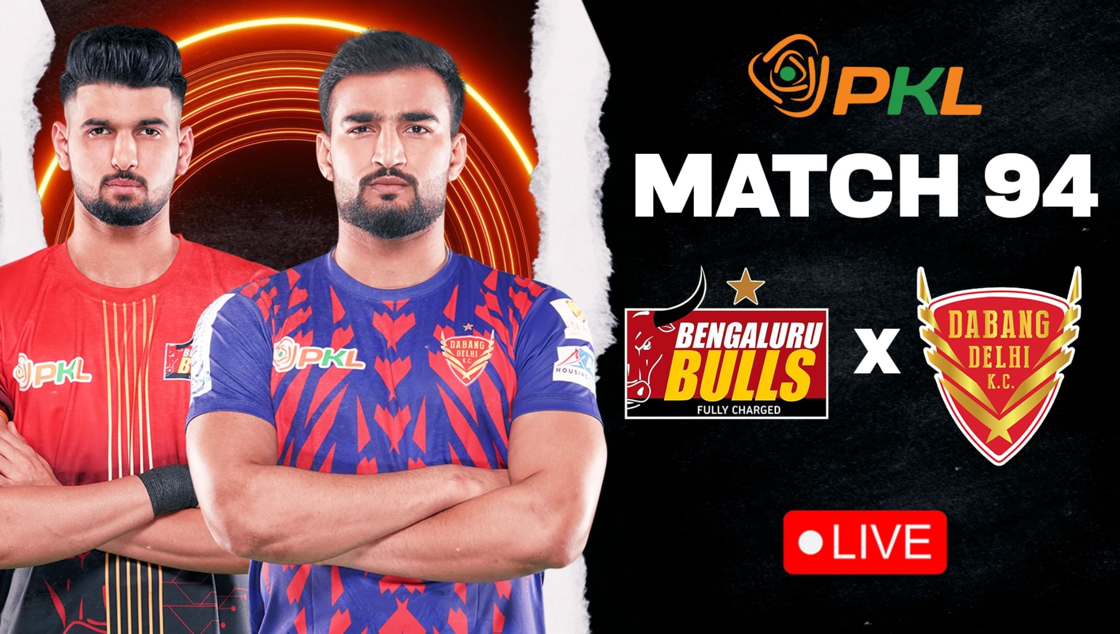 PKL 12: Where & how to watch Bengaluru Bulls vs Dabang Delhi, Match 94 of Pro Kabaddi 2025