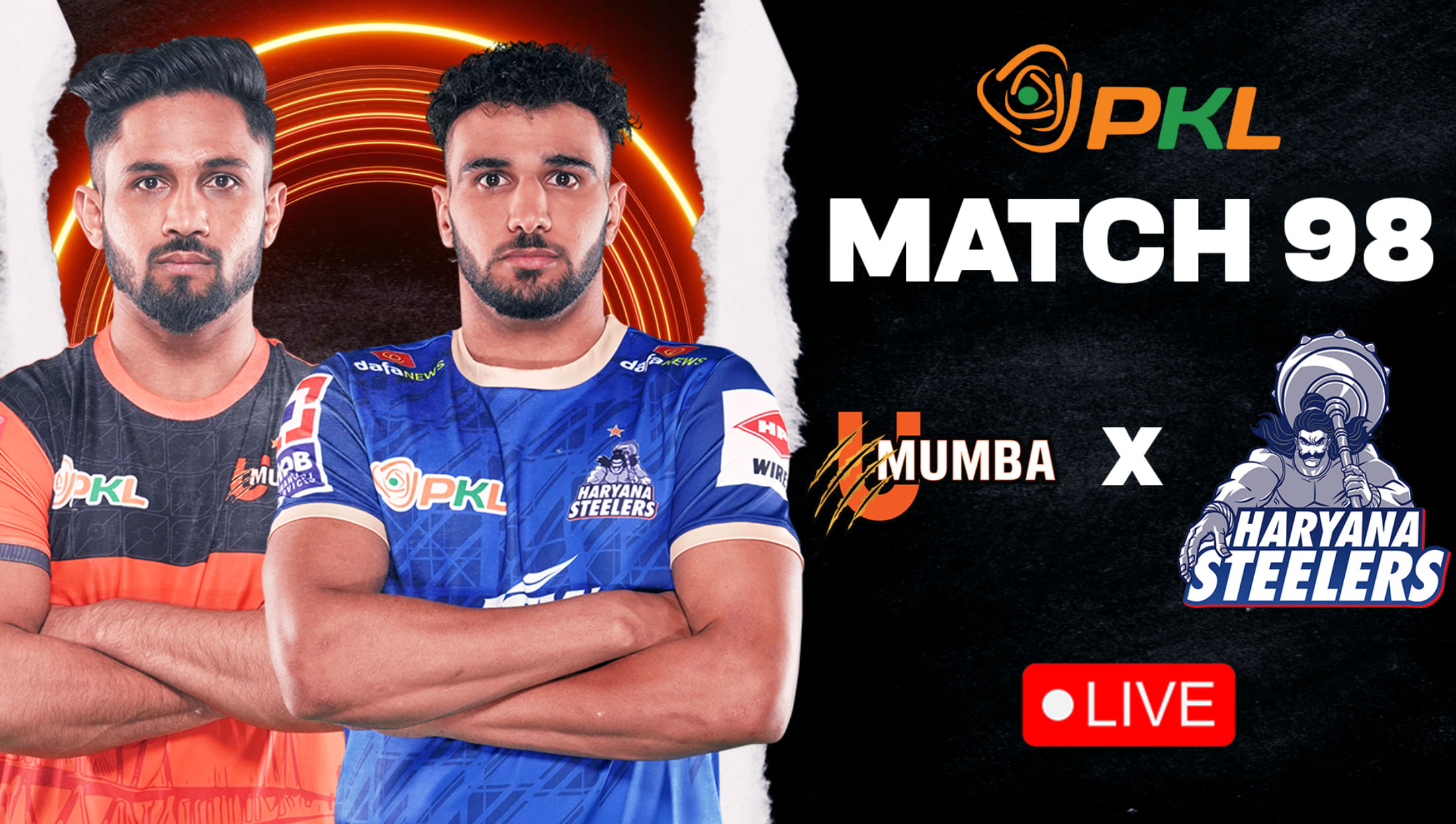 PKL 12: Where & how to watch U Mumba vs Haryana Steelers, Match 98 of Pro Kabaddi 2025