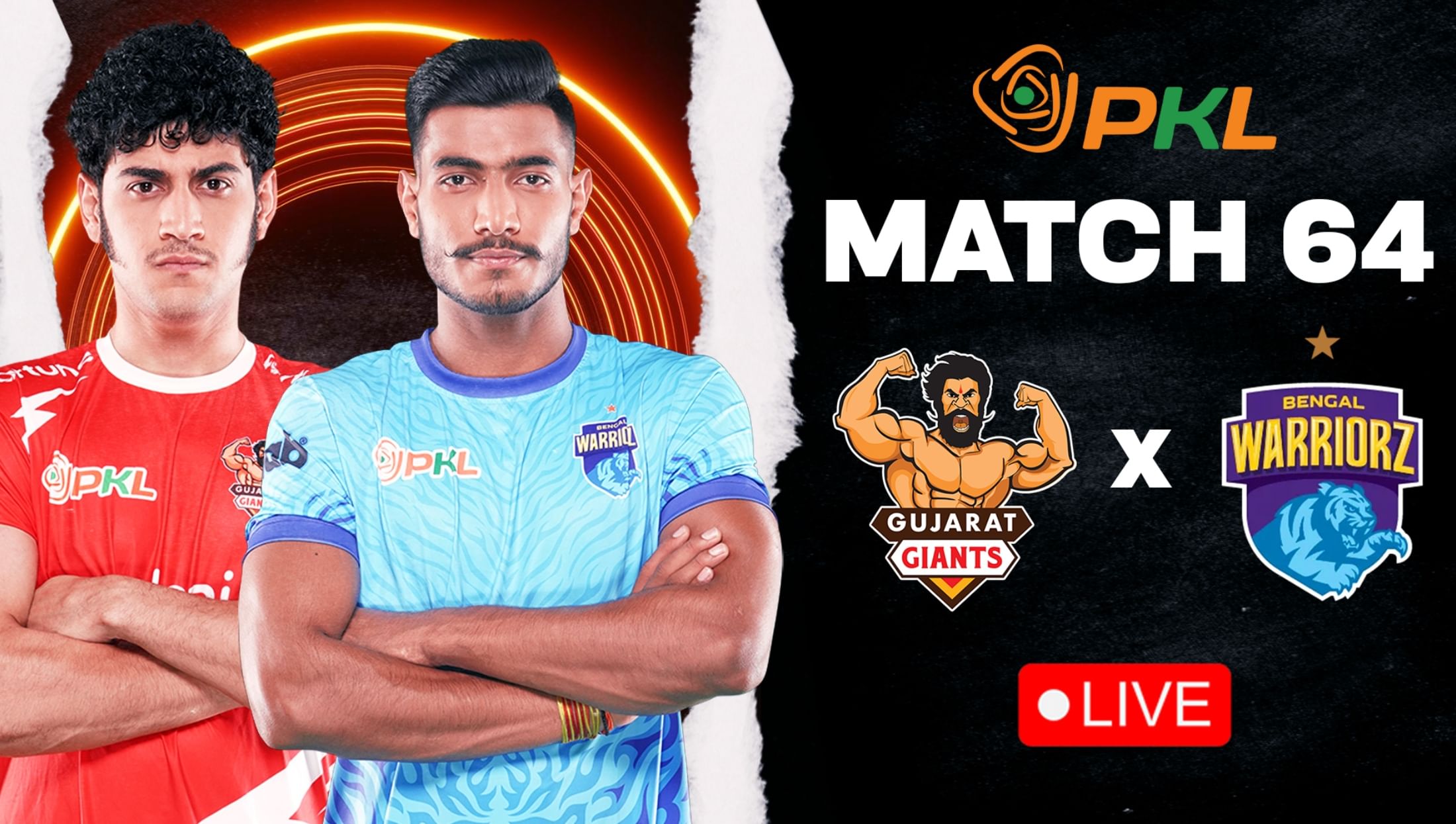 PKL 12: Where & how to watch Gujarat Giants vs Bengal Warriorz, Match 64 of Pro Kabaddi 2025