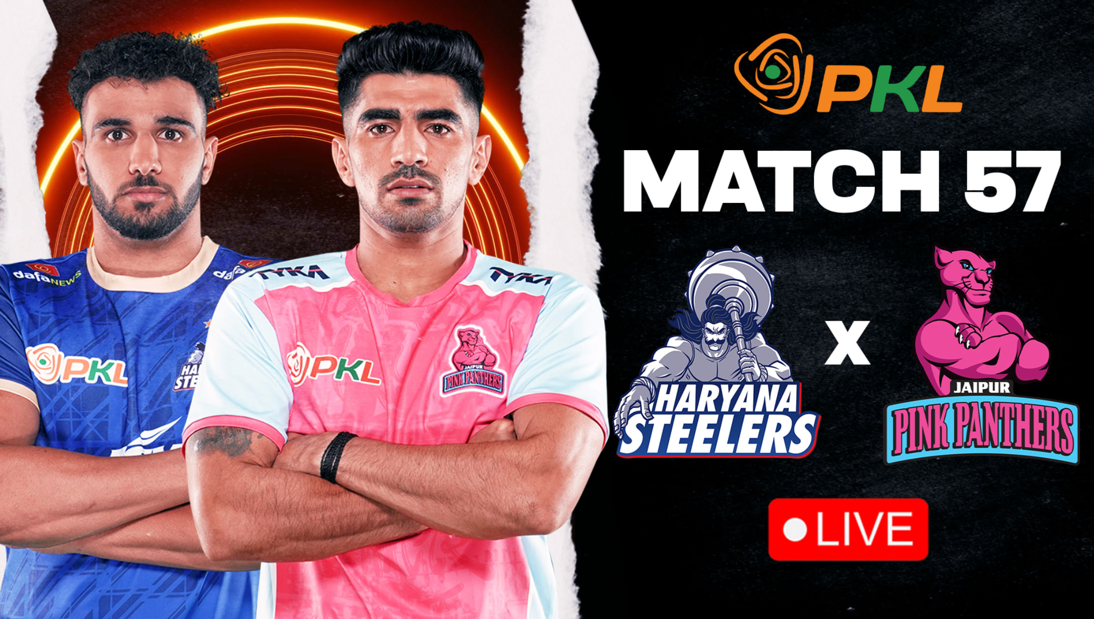 PKL 12: Where & how to watch Haryana Steelers vs Jaipur Pink Panthers, Match 57 of Pro Kabaddi 2025