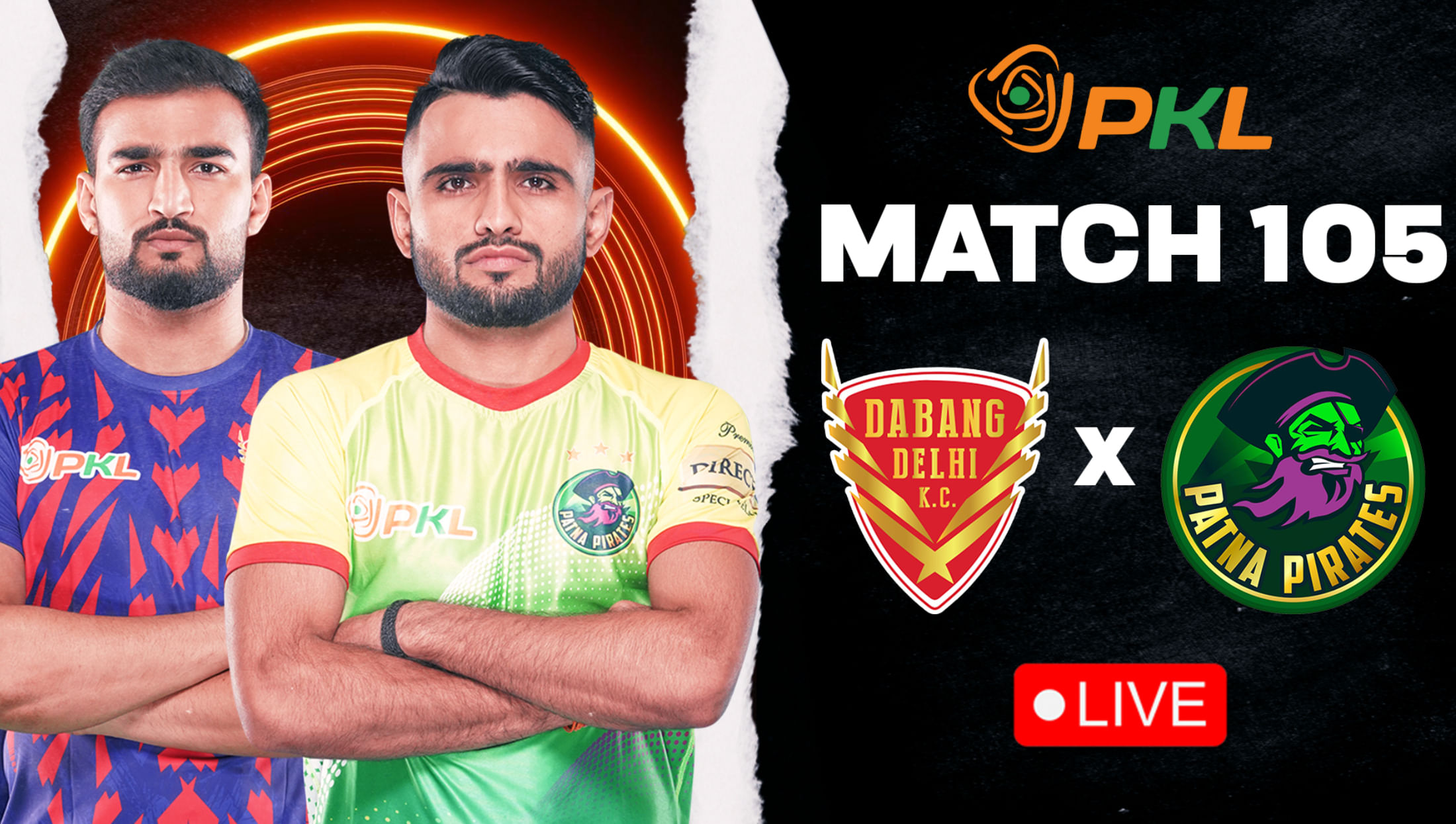 PKL 12: Where & how to watch Dabang Delhi vs Patna Pirates, Match 105 of Pro Kabaddi 2025