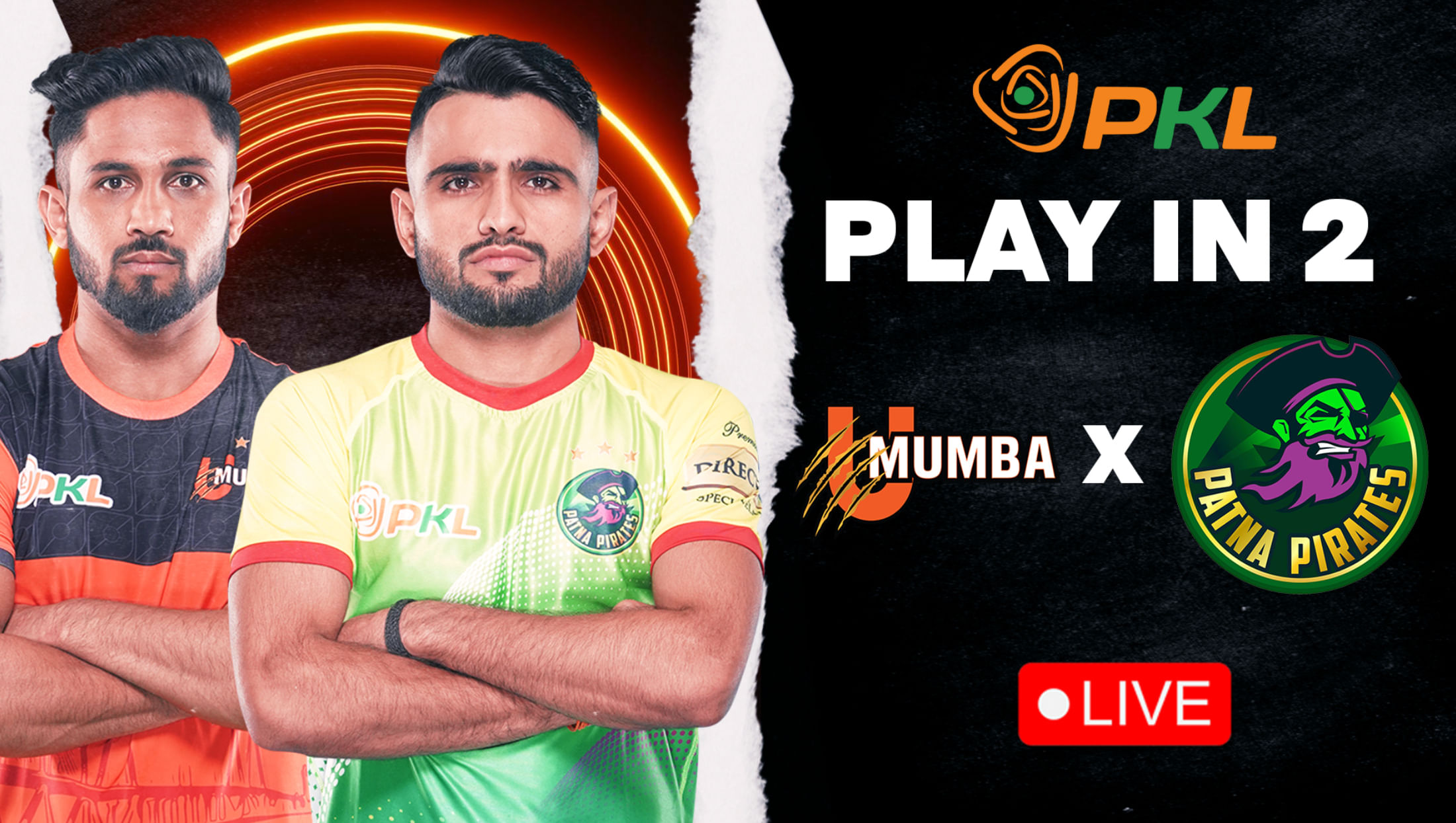 PKL 12: Where & how to watch U Mumba vs Patna Pirates, Play-In 2 of Pro Kabaddi 2025