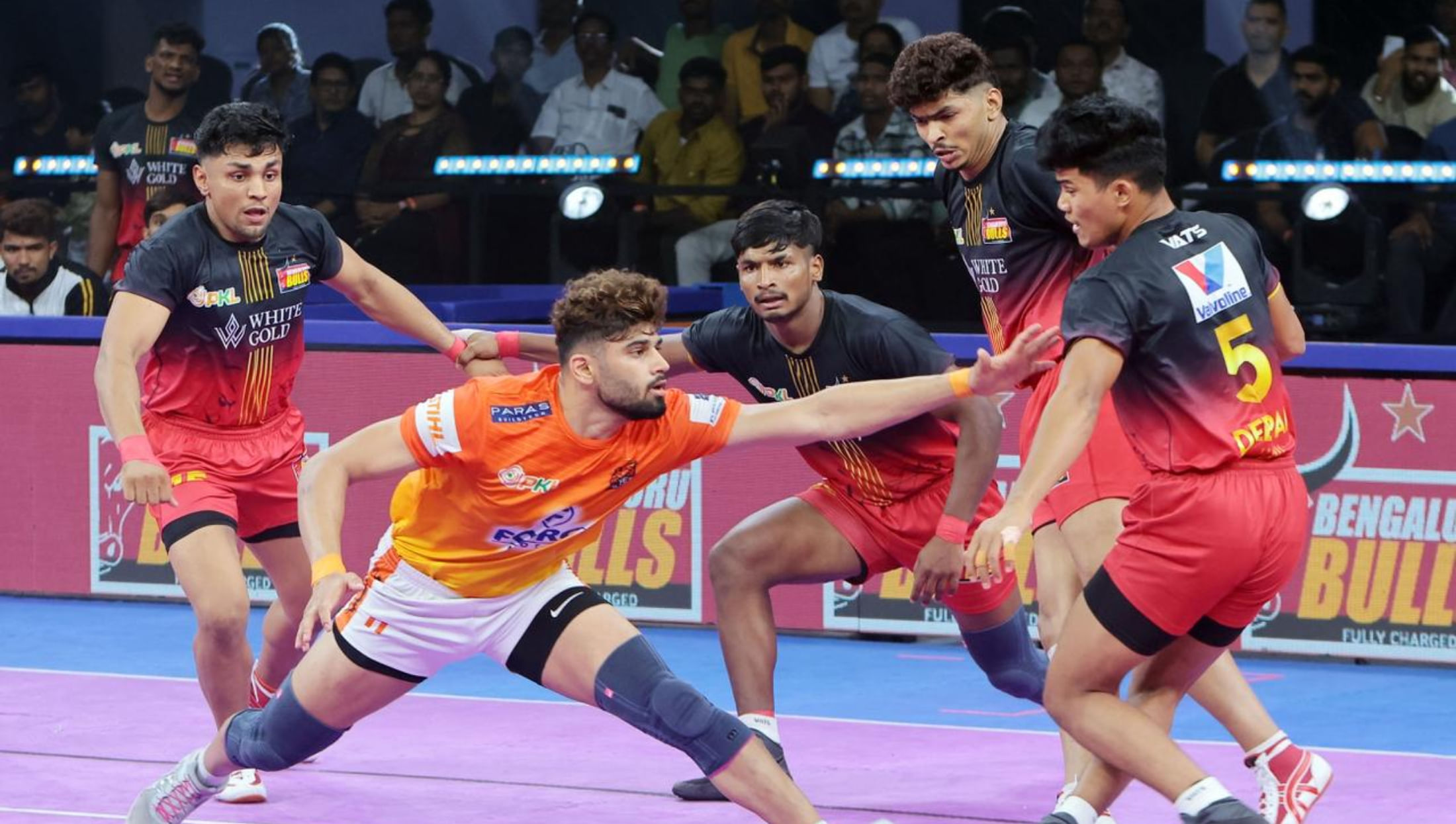 PKL 12: Despite Aslam Inamdar's absence, Puneri Paltan beat Bengaluru Bulls again in tie-breaker