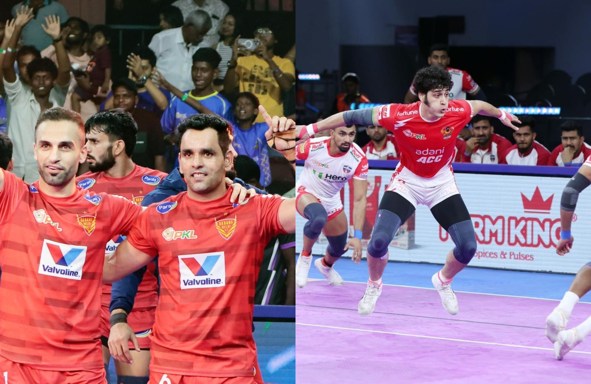 PKL 12: Dabang Delhi seal spot in top 8 after Gujarat Giants dismantle UP Yoddhas